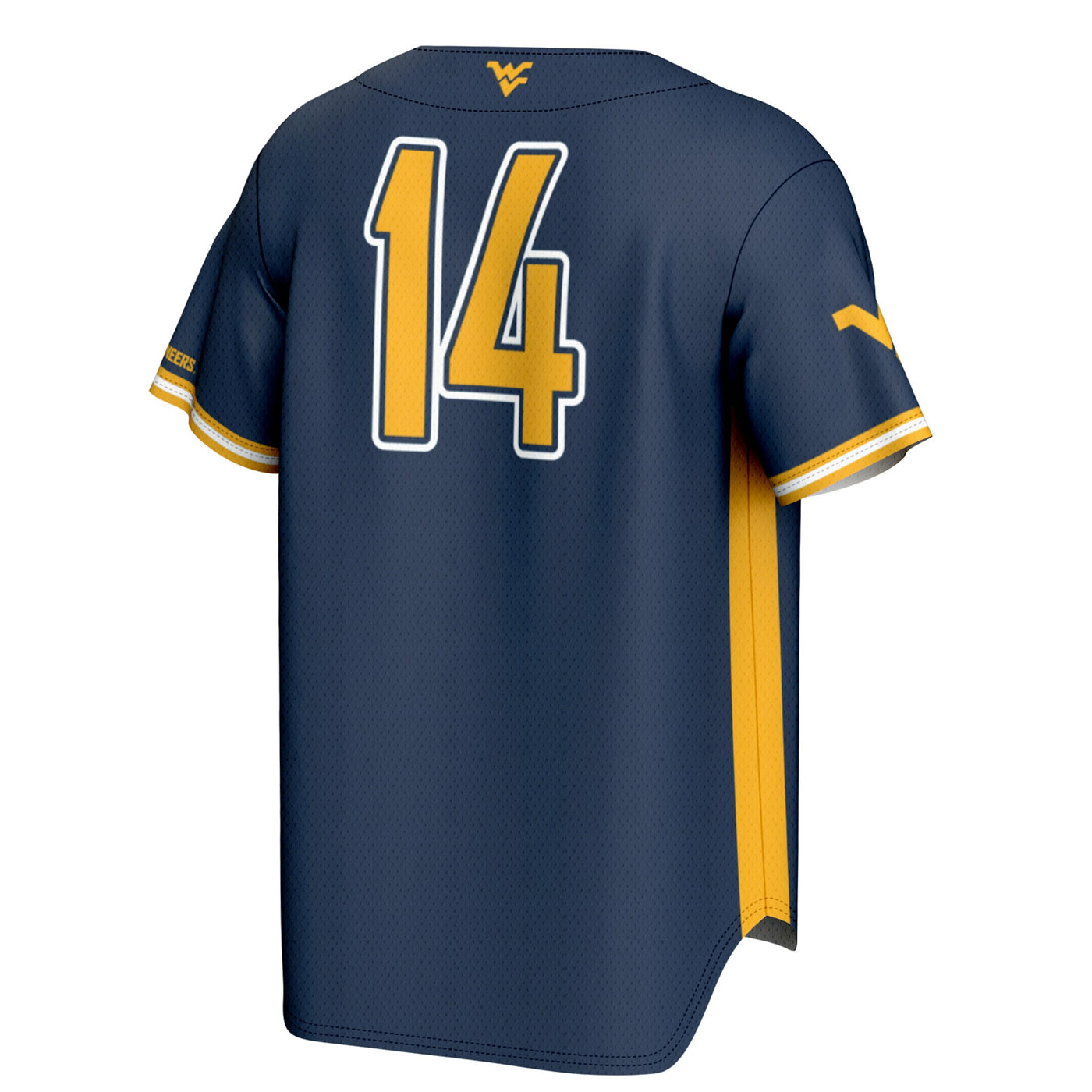 GameDay Greats #14 Navy West Virginia Mountaineers Lightweight Baseball Fashion Jersey