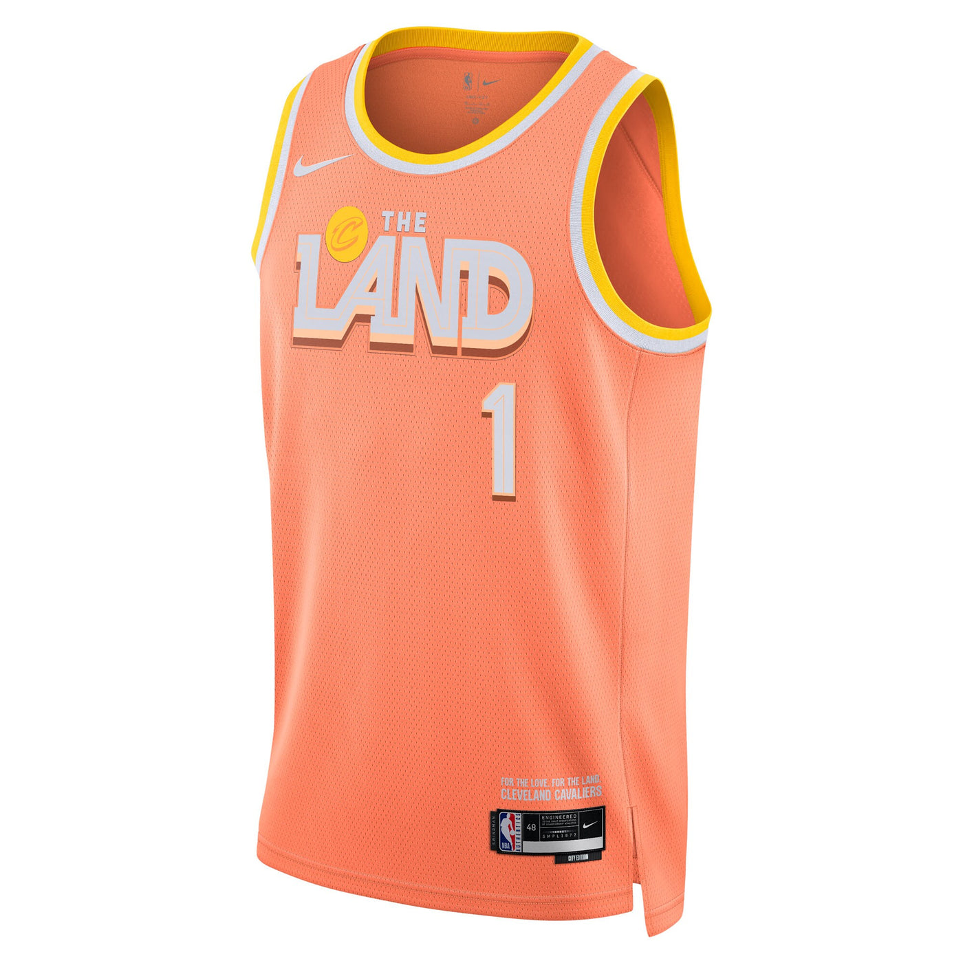 Cleveland Cavaliers Nike 2025/26 City Edition Swingman Jersey - Orange - Max Strus