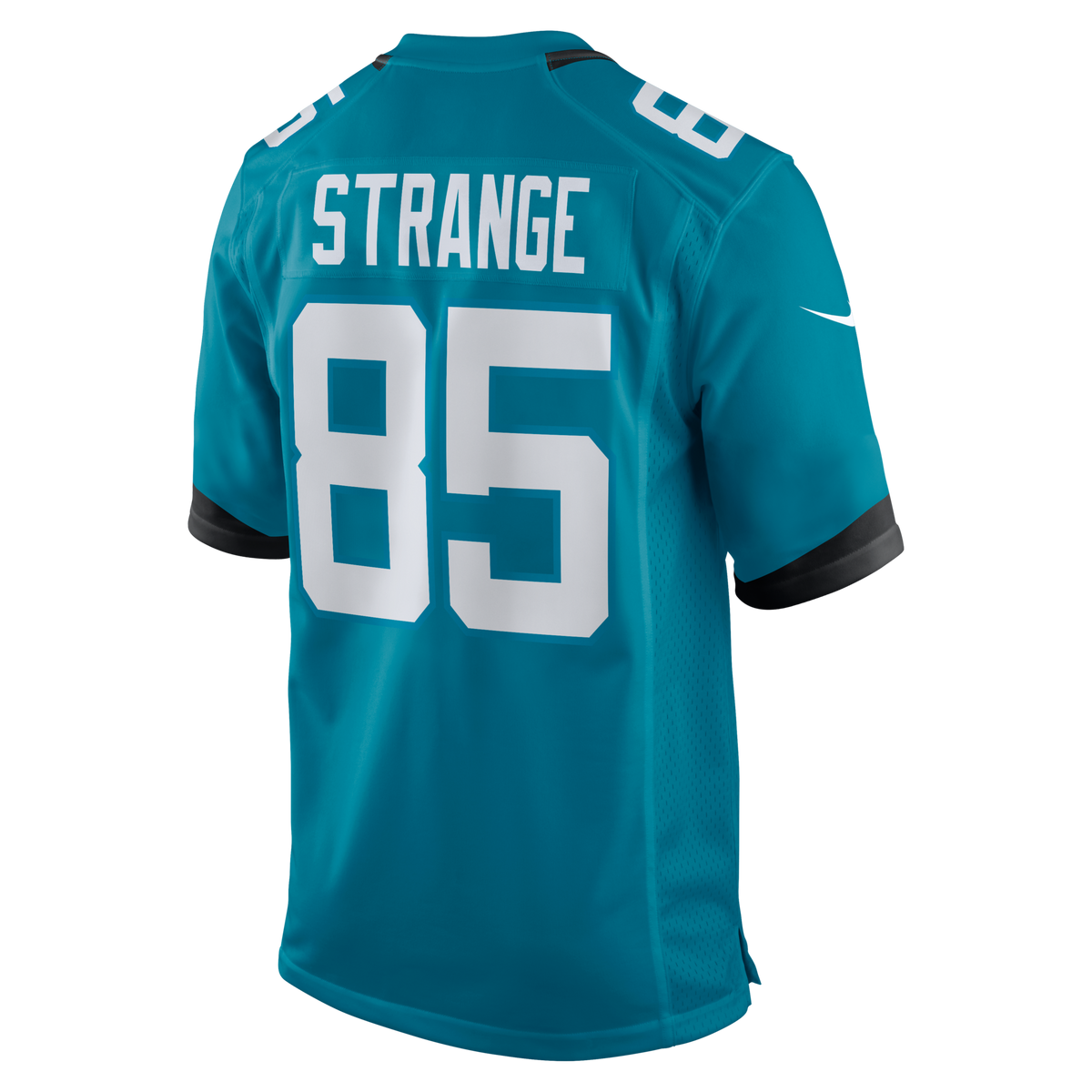 Jacksonville Jaguars Brenton Strange Teal Team Game Jersey