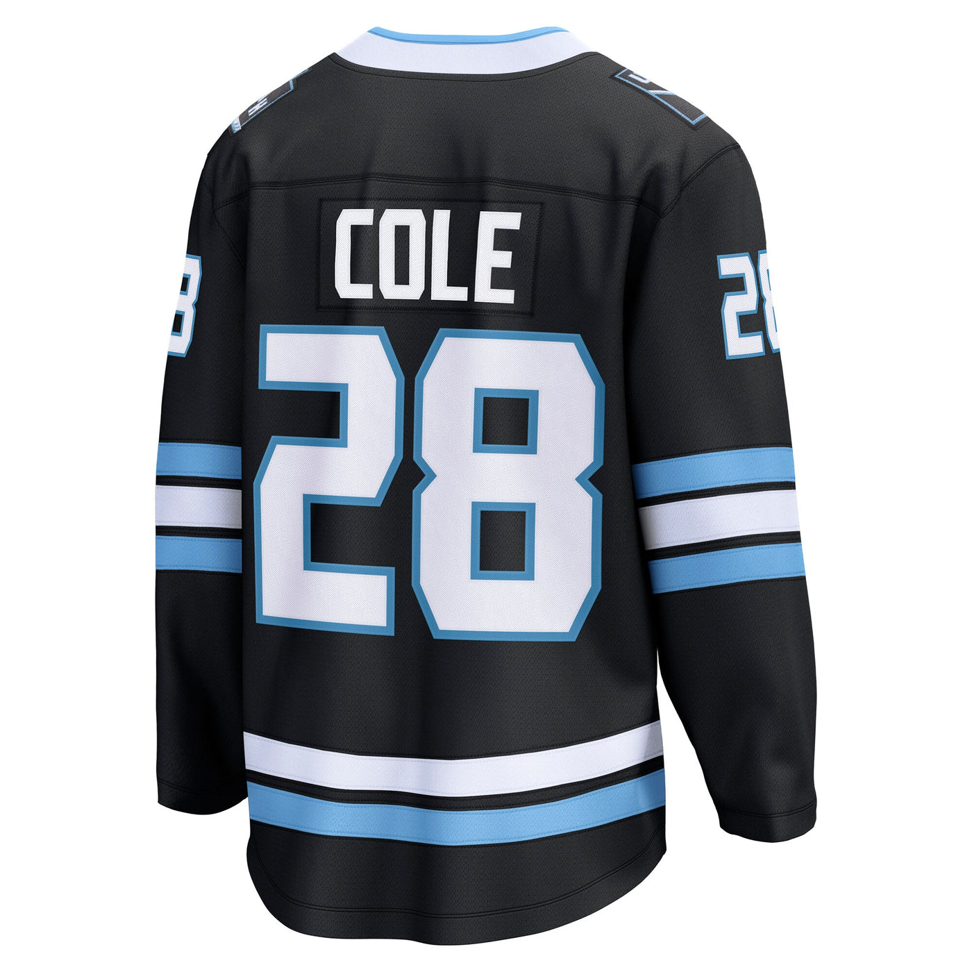 Utah Mammoth Ian Cole Fanatics Black Home Breakaway Player Jersey