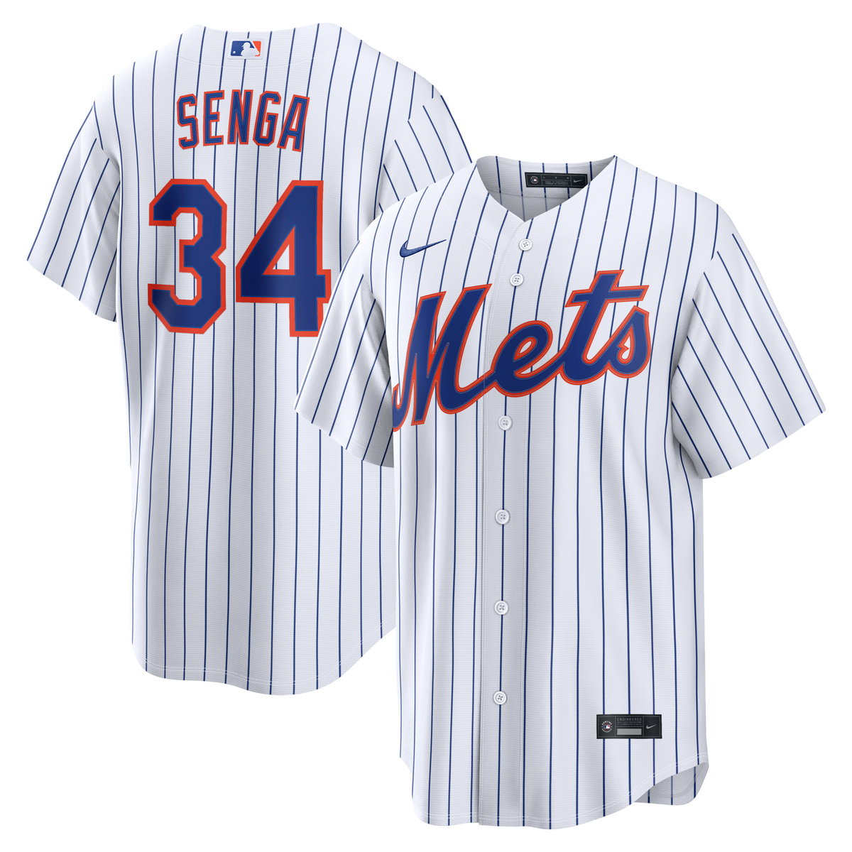 New York Mets Kodai Senga White Home Replica Jersey