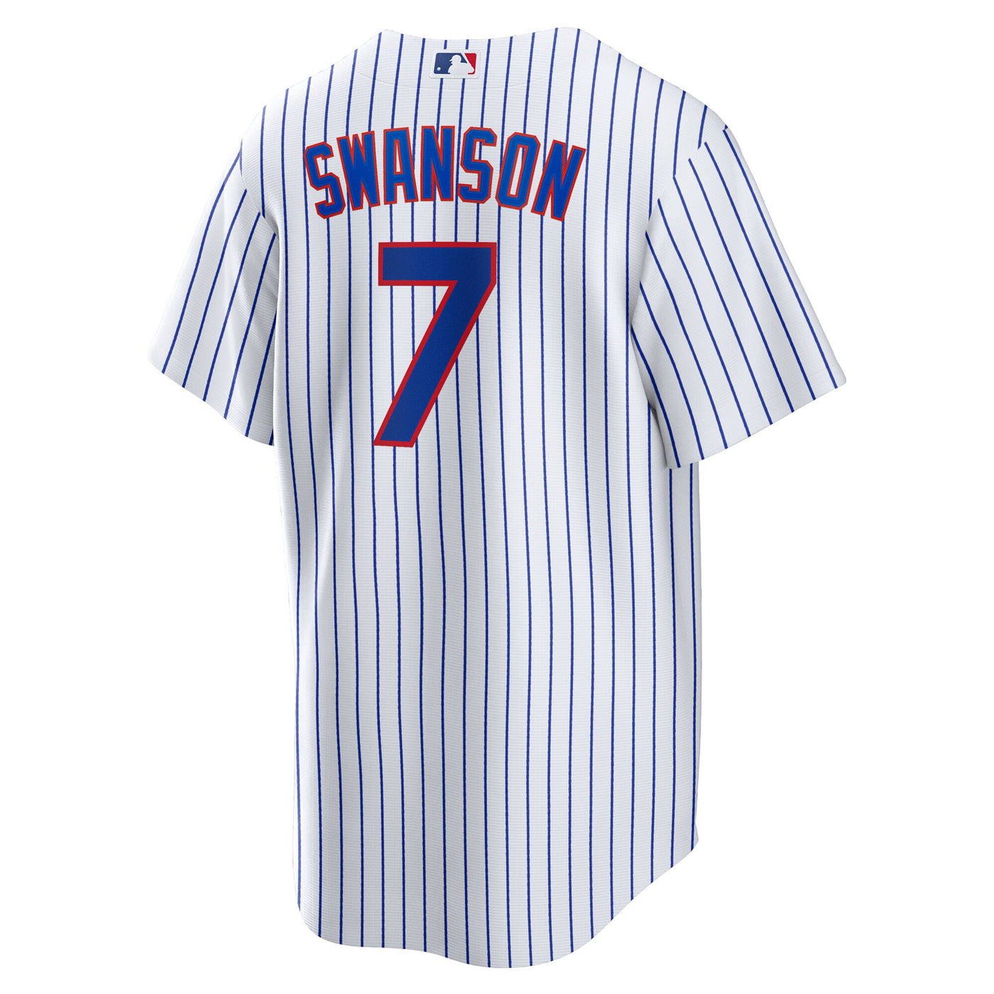Chicago Cubs Dansby Swanson Nike White Replica Player Jersey