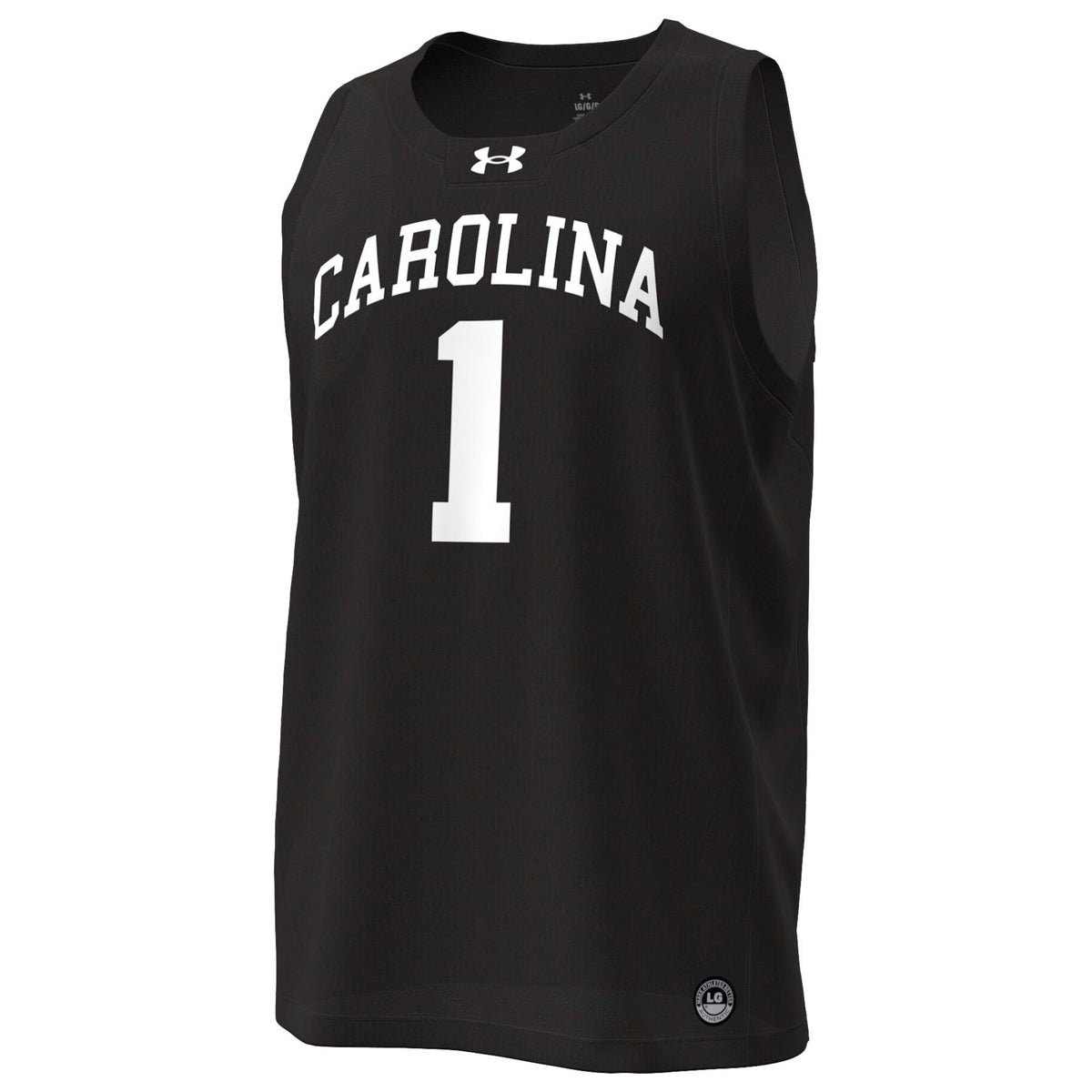 South Carolina Gamecocks Under Armour #1 Replica Basketball Jersey - Black