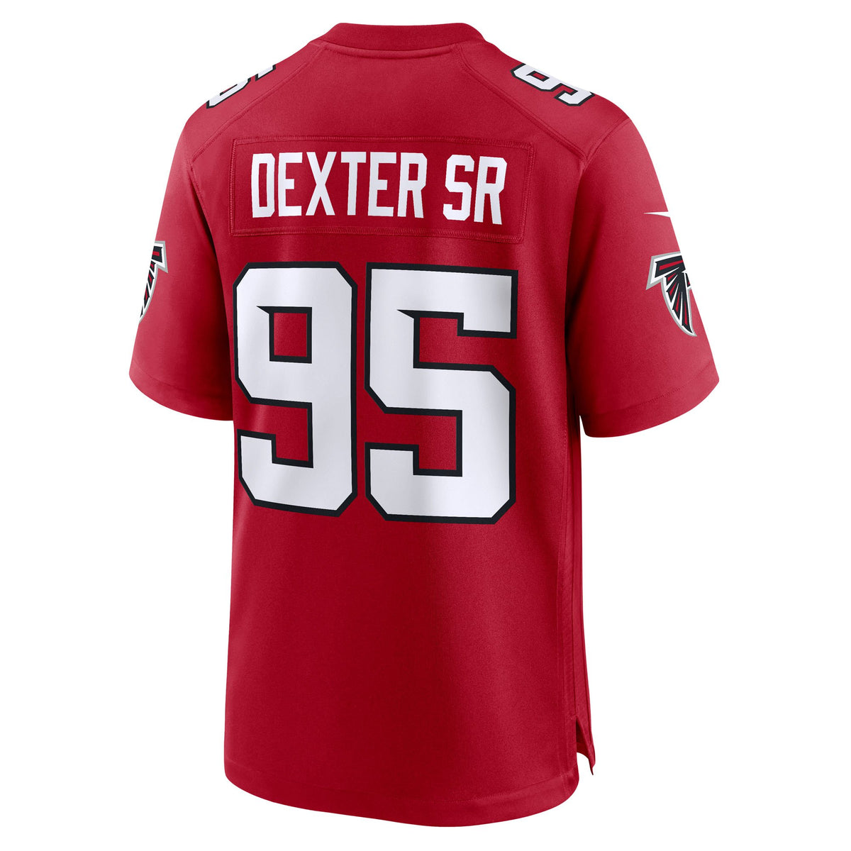 Atlanta Falcons Gervon Dexter Sr. Nike Red Team Game Jersey