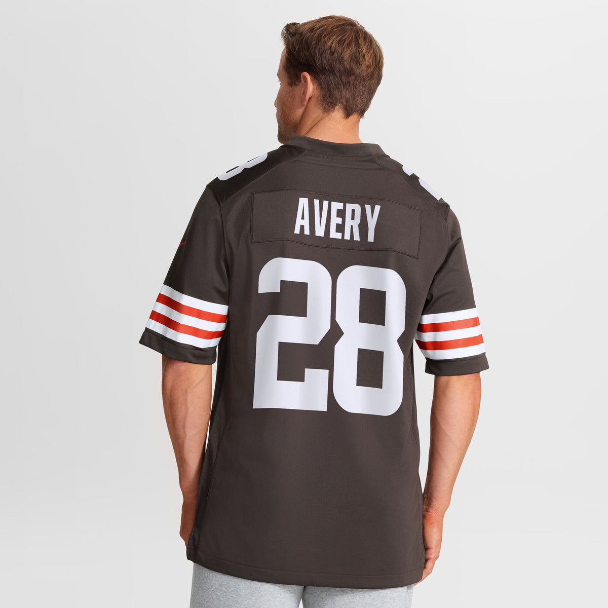 Cleveland Browns Tre Avery Brown Team Game Jersey