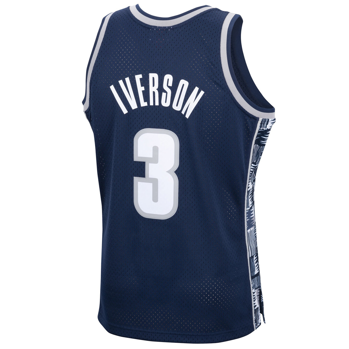 Mitchell & Ness Allen Iverson Navy Georgetown Hoyas 1995/96 Swingman Replica Jersey