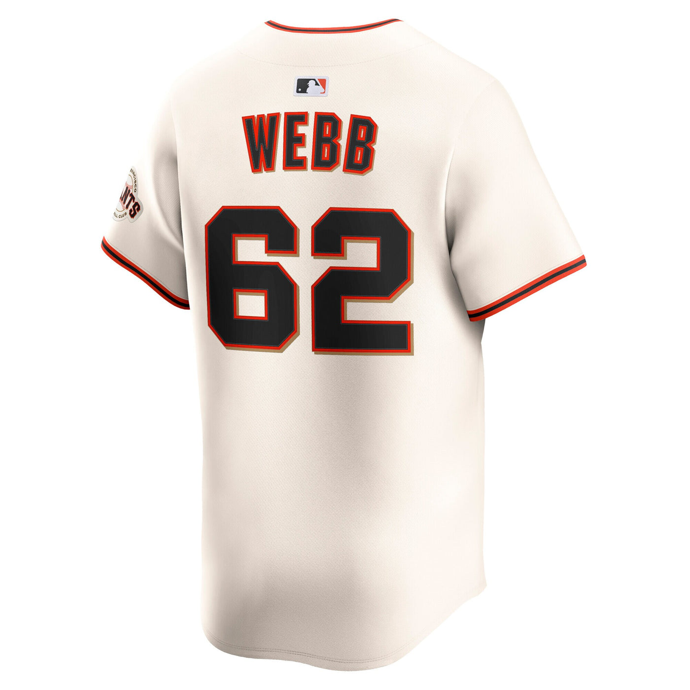 San Francisco Giants Logan Webb Nike Cream Home Limited Player Jersey