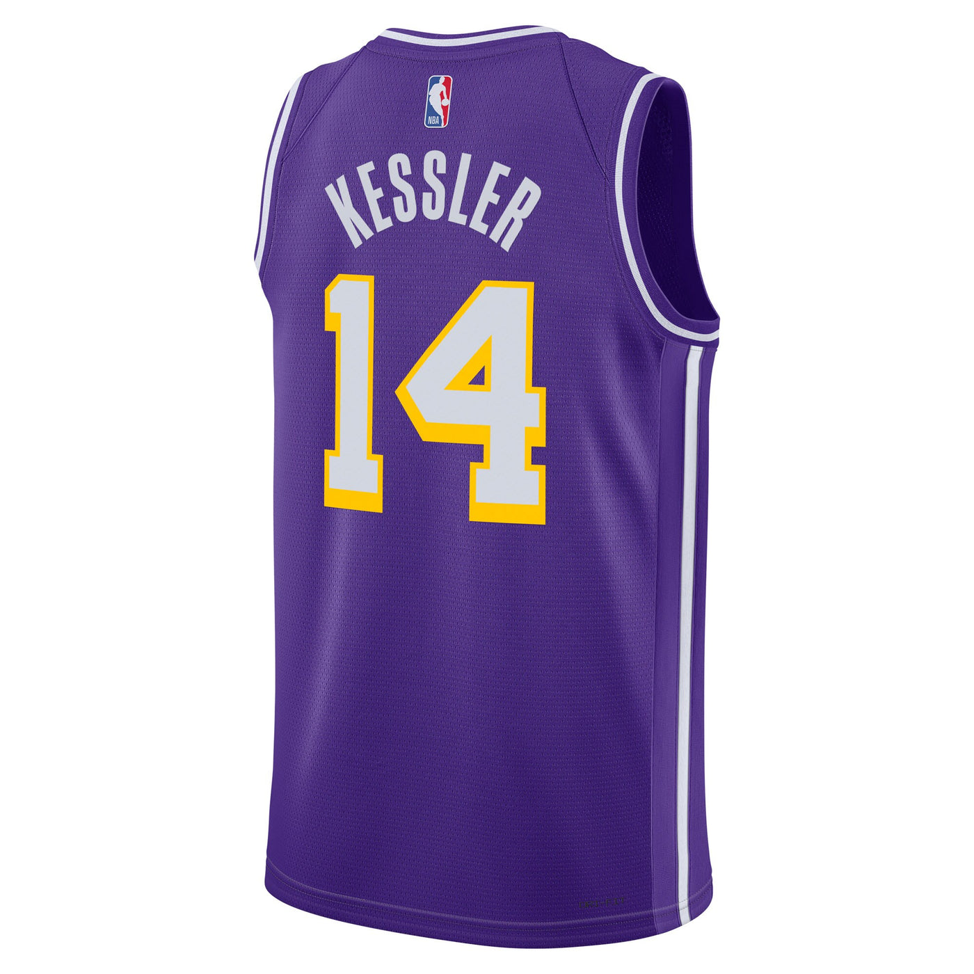 Los Angeles Lakers Jordan Brand Statement Edition Jersey - Purple - Walker Kessler