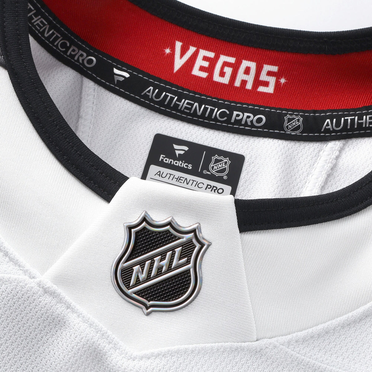 Vegas Golden Knights Fanatics White Away Authentic Pro Jersey