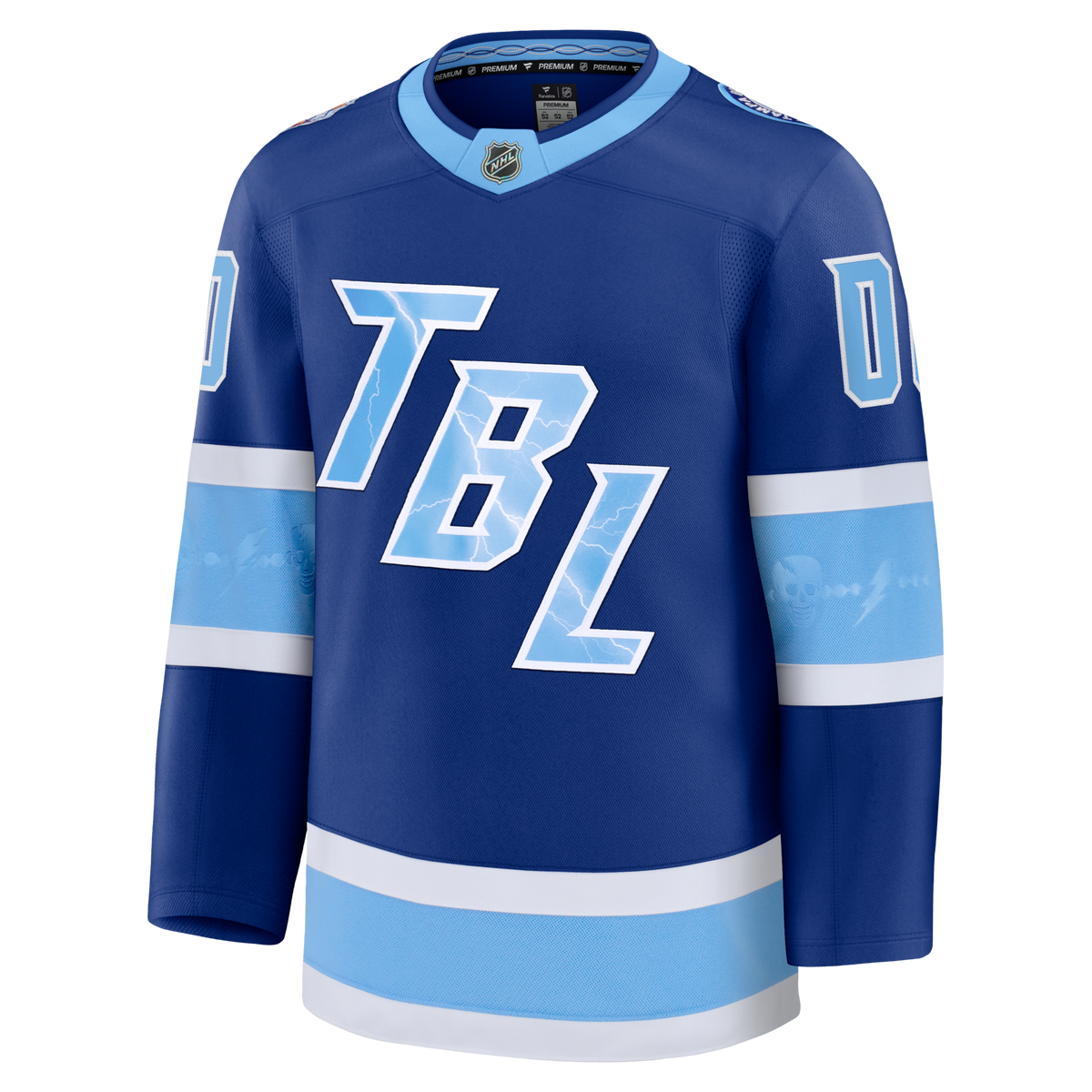 Tampa Bay Lightning Fanatics Blue 2026 NHL Stadium Series Premium Custom Jersey