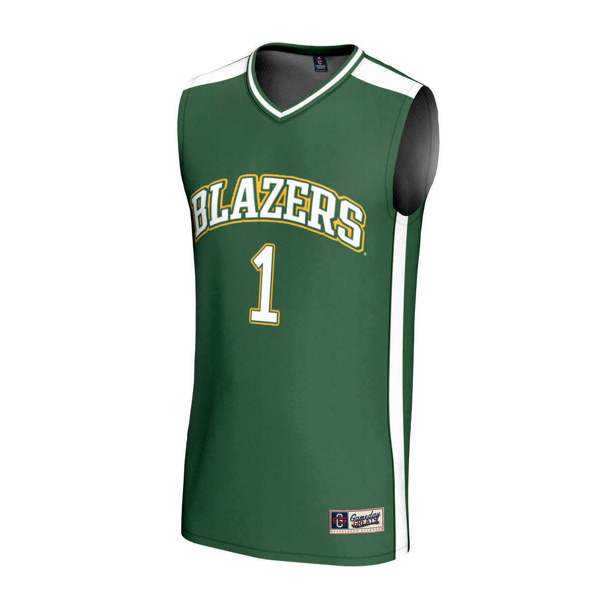 #1 UAB Blazers GameDay Greats Lightweight Basketball Fashion Jersey - Green