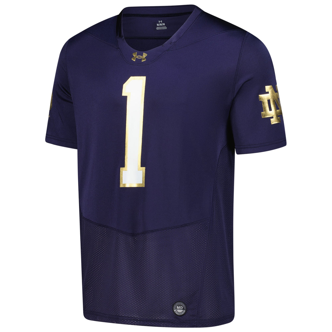 Under Armour Navy Notre Dame Fighting Irish Replica Football Jersey