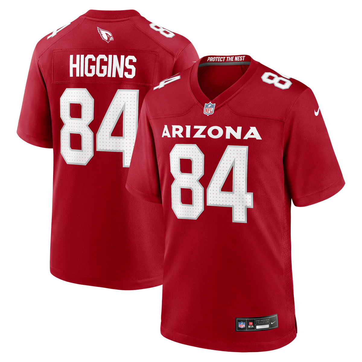 Arizona Cardinals Elijah Higgins Cardinal Team Game Jersey