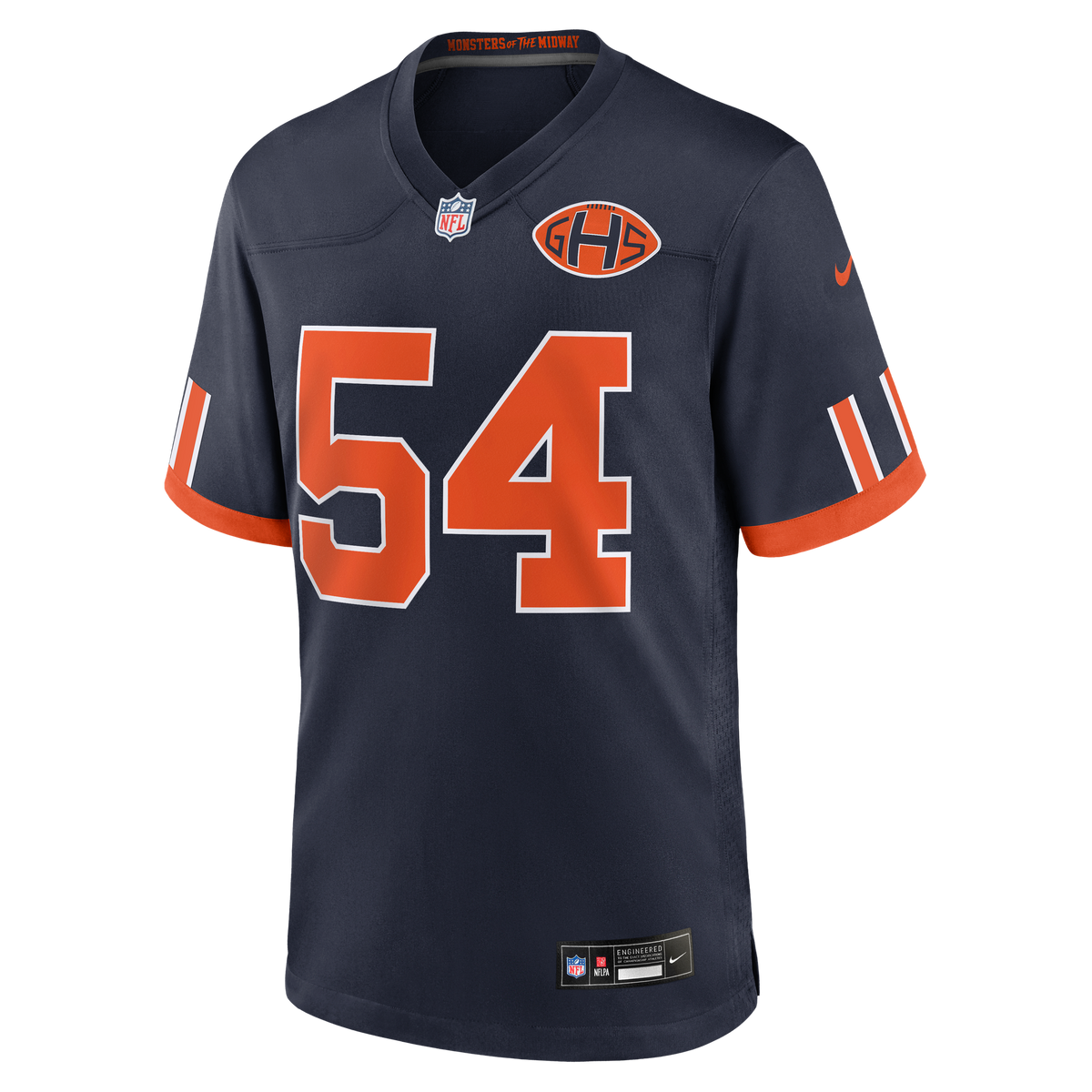 Chicago Bears Brian Urlacher Nike Navy 2026 Rivalries Collection Game Jersey