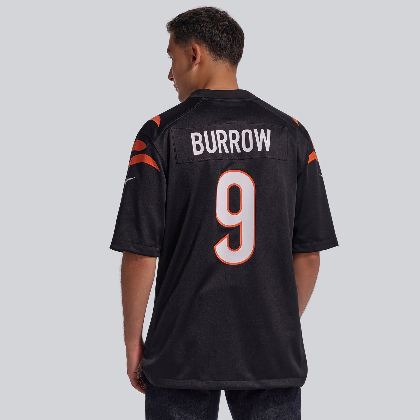 Cincinnati Bengals Joe Burrow Nike Black Player Game Jersey