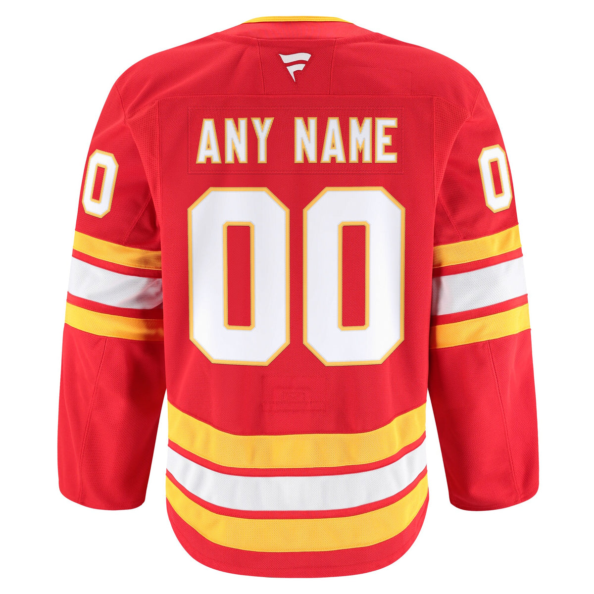 Calgary Flames Fanatics Red Home Authentic Pro Custom Jersey