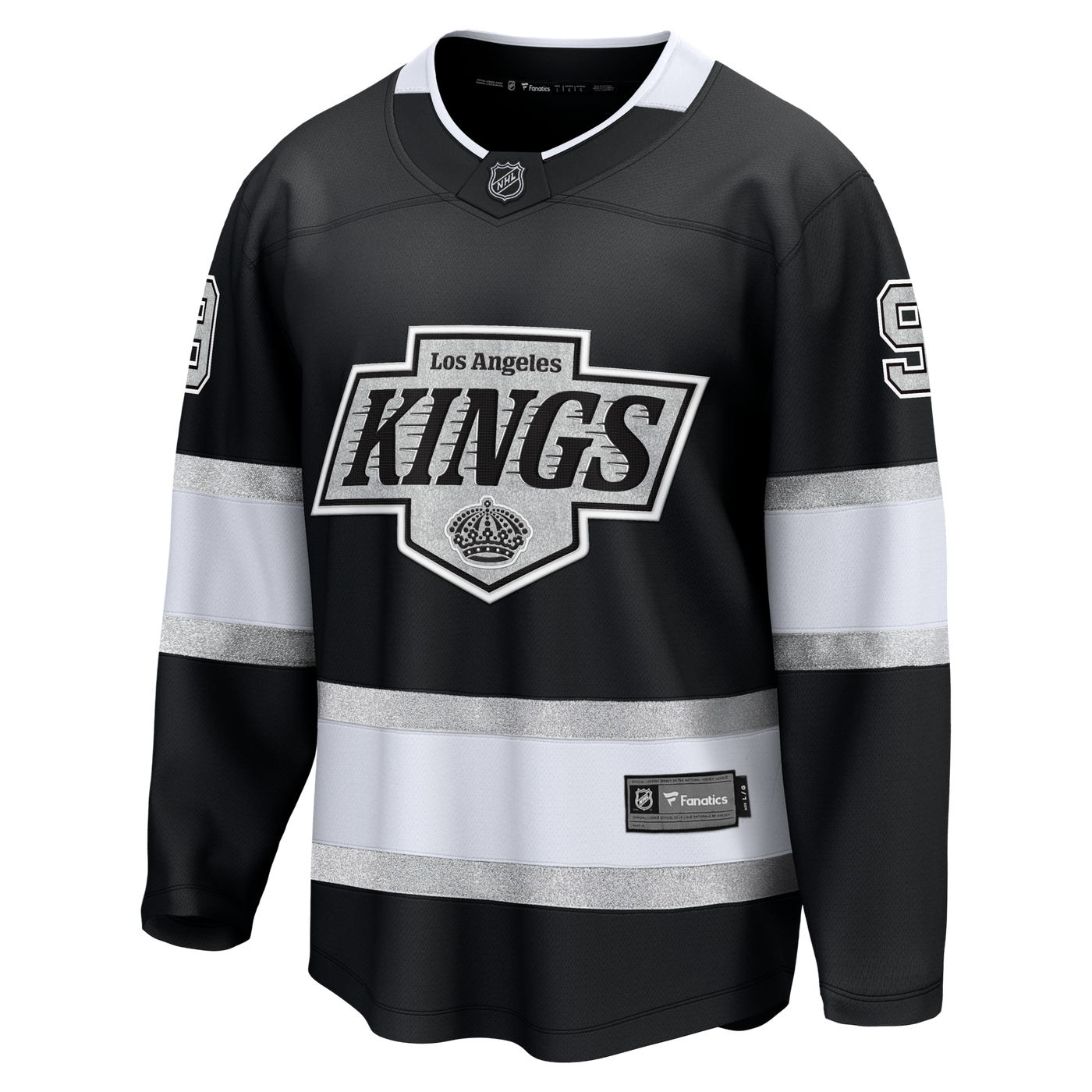 Los Angeles Kings Adrian Kempe Fanatics Black Home Premier Breakaway Player Jersey