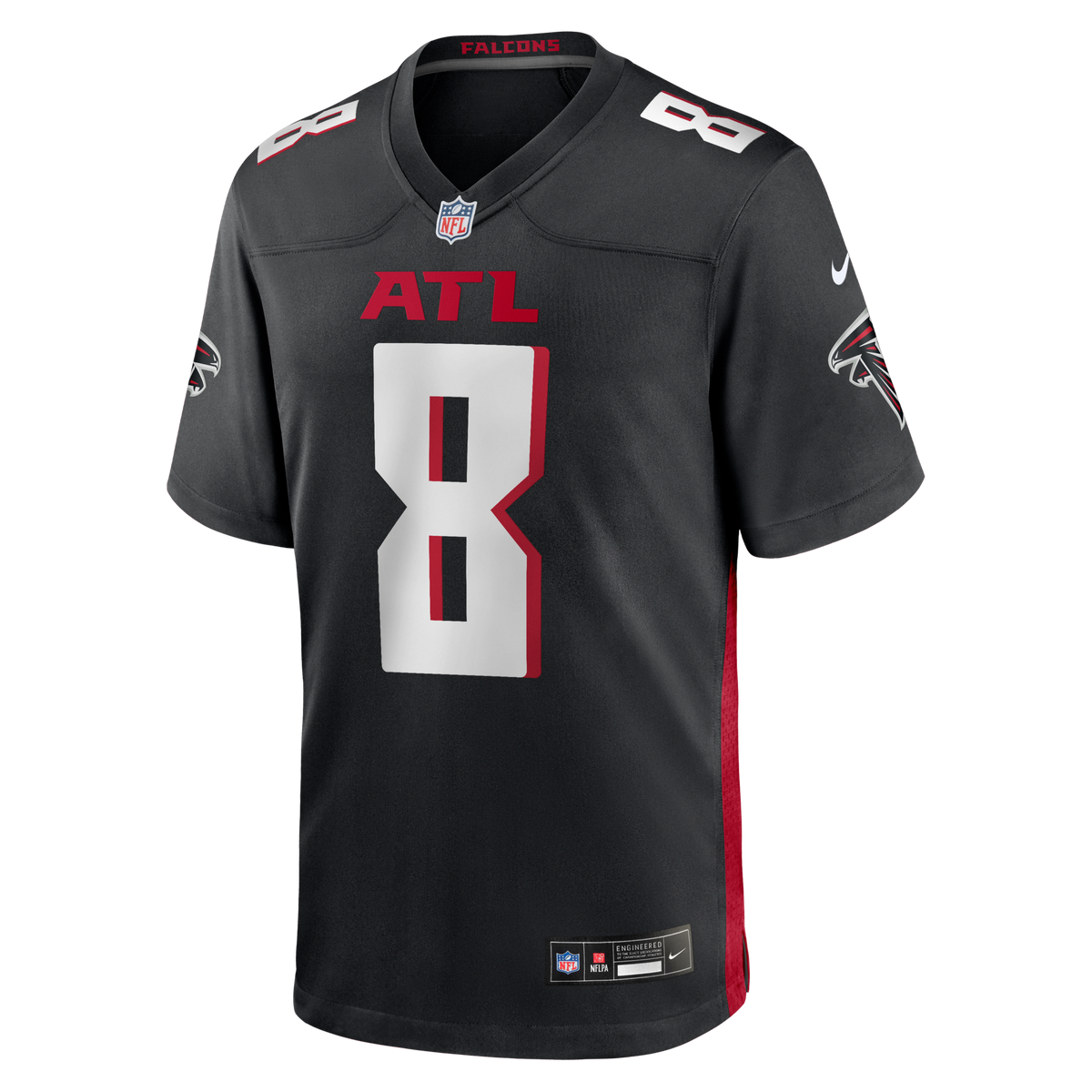 Atlanta Falcons Kyle Pitts Black Game Jersey