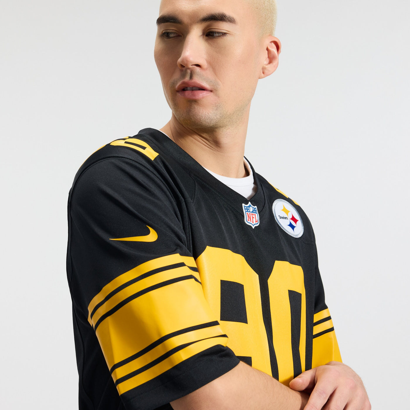 Pittsburgh Steelers T.J. Watt Nike Black Alternate Game Jersey