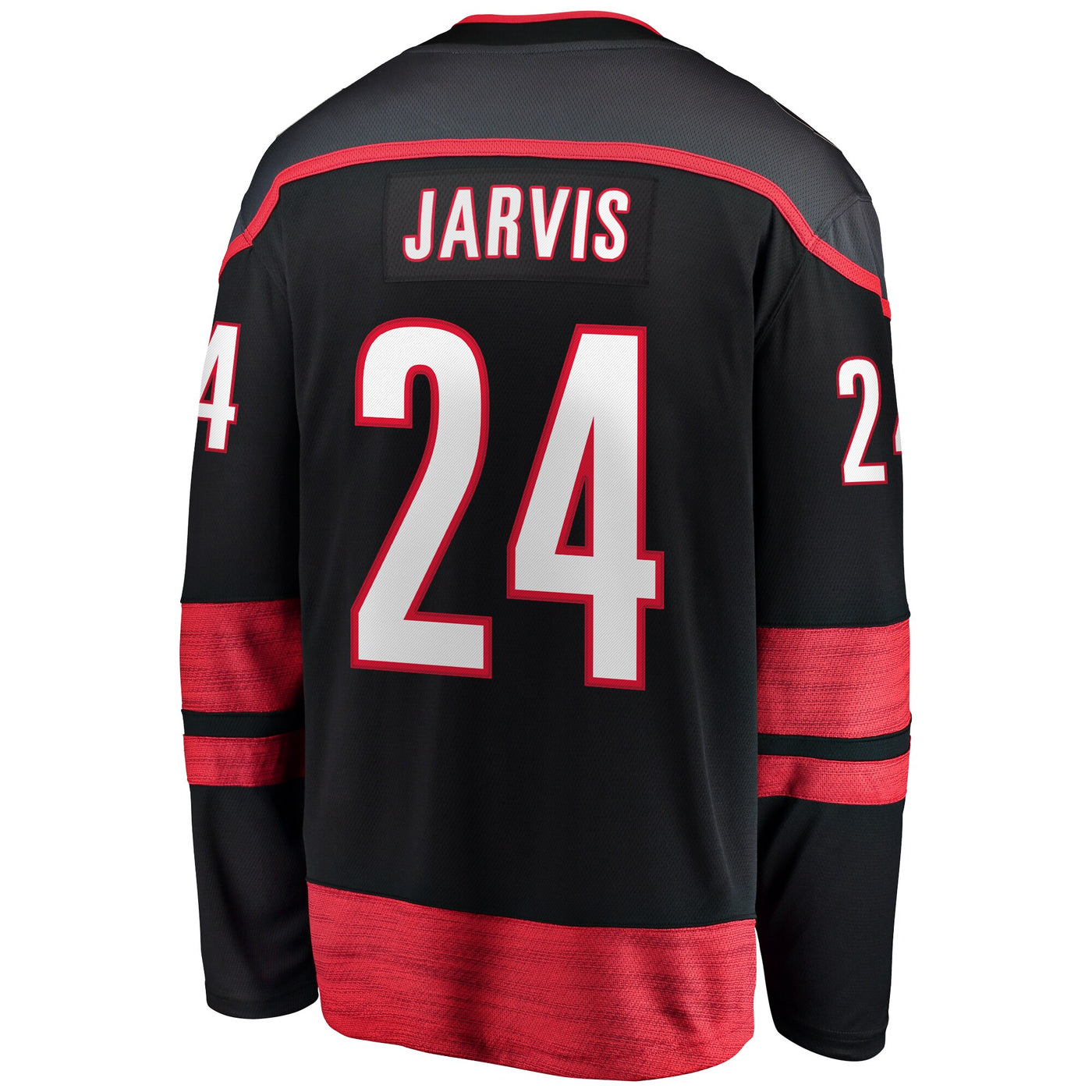 Carolina Hurricanes Seth Jarvis Fanatics Black Home Breakaway Jersey