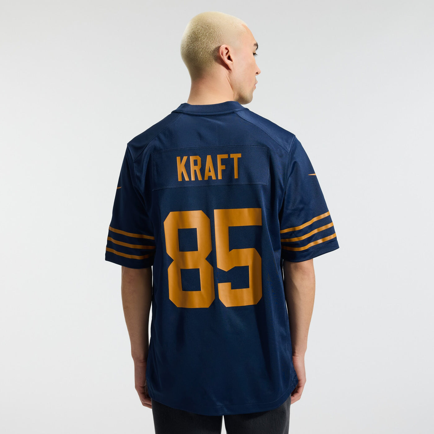 Green Bay Packers Tucker Kraft Nike Navy Alternate Game Jersey