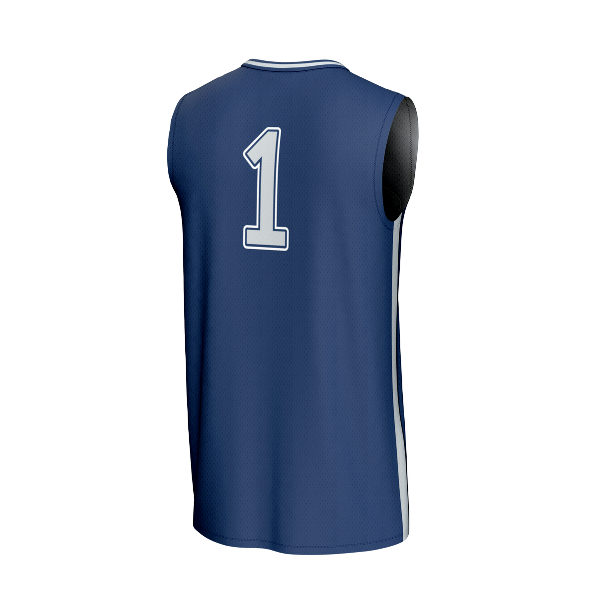 #1 Emory Eagles GameDay Greats Lightweight Collegiate Basketball Fashion Jersey - Blue