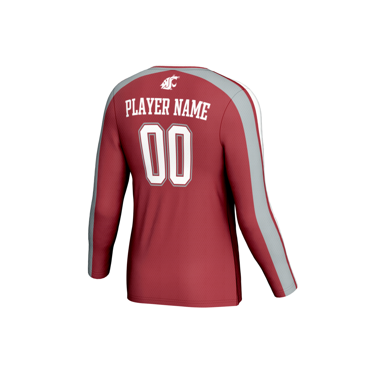 Washington State Cougars GameDay Greats NIL Pick-A-Player Lightweight Collegiate Volleyball Fashion Jersey - Crimson