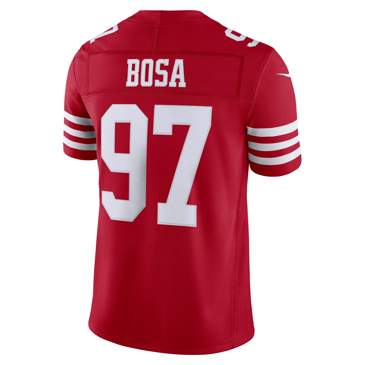 San Francisco 49ers Nick Bosa Scarlet Team Vapor F.U.S.E. Stitched Limited Jersey