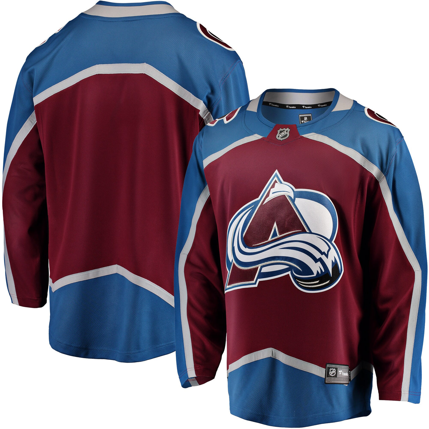 Colorado Avalanche Fanatics Maroon Breakaway Home Jersey
