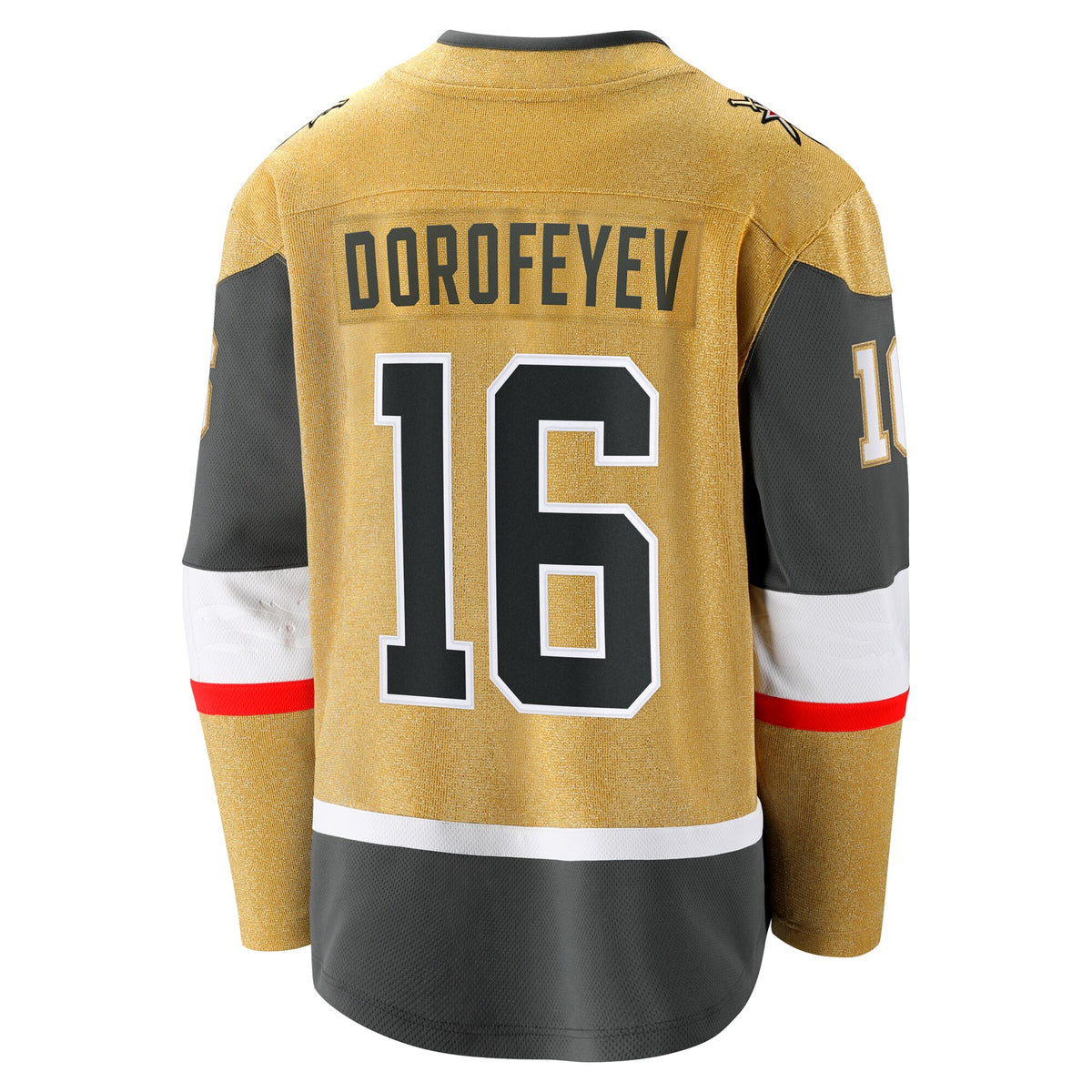 Vegas Golden Knights Pavel Dorofeyev Fanatics Gold Premier Breakaway Player Jersey