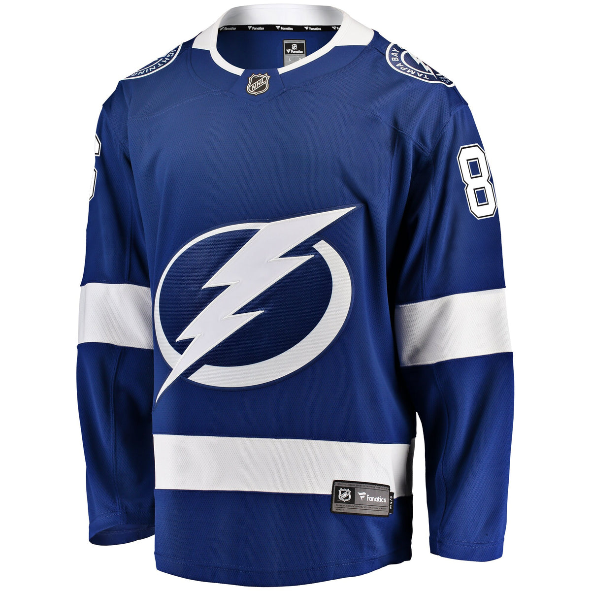 Tampa Bay Lightning Nikita Kucherov Fanatics Blue Breakaway Jersey