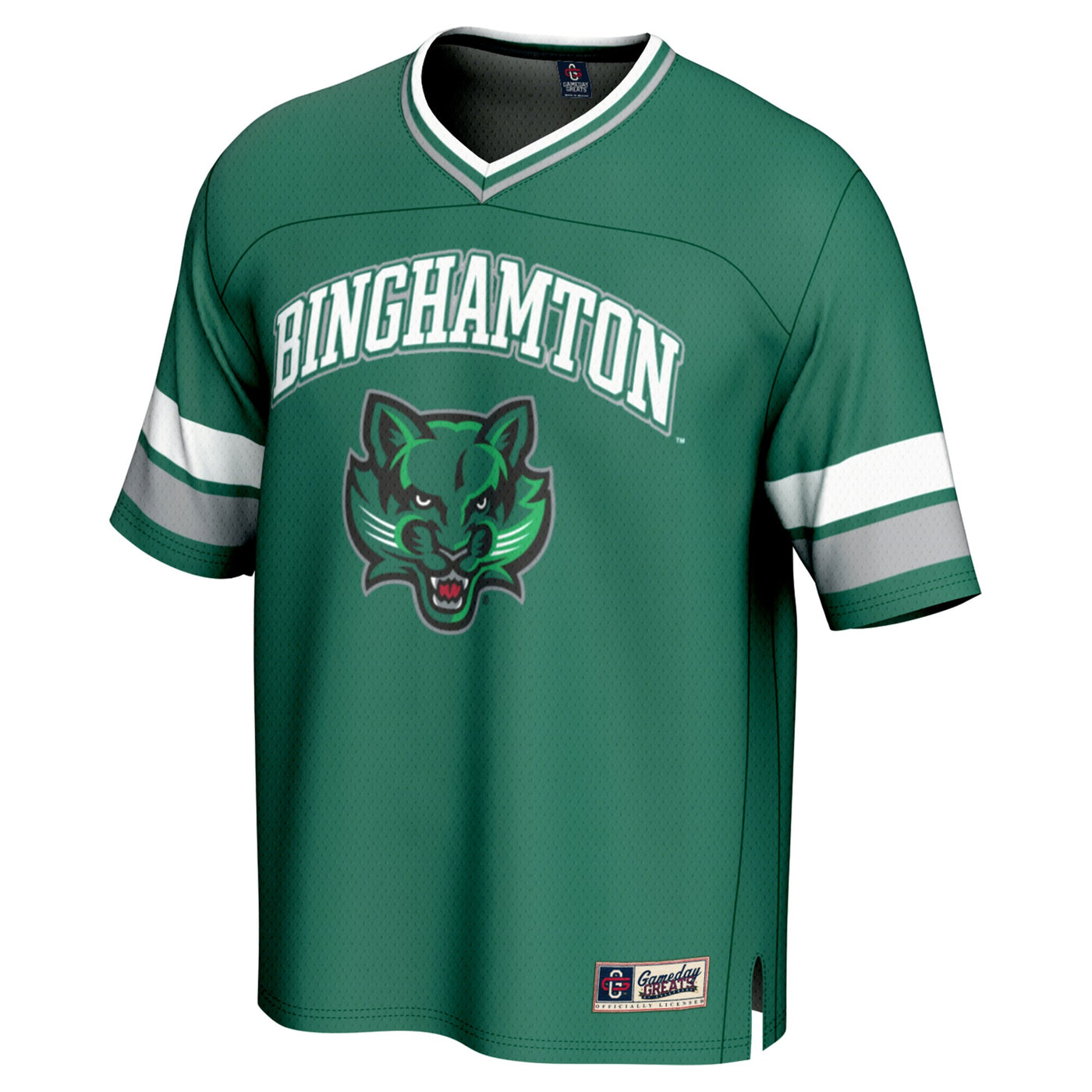 GameDay Greats Green Binghamton Bearcats Spirit Football Jersey