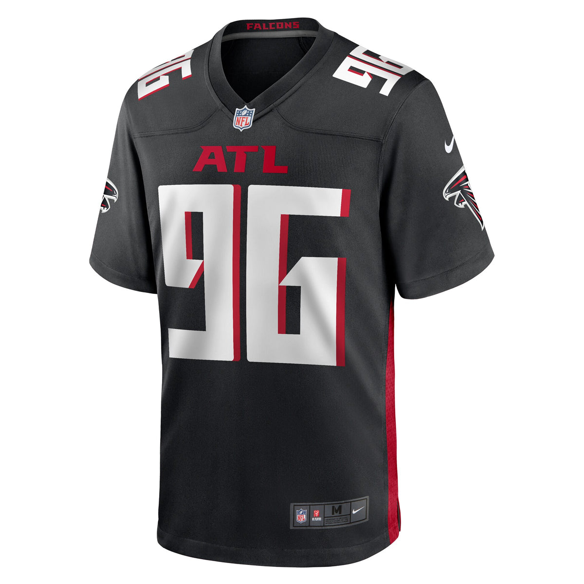 Atlanta Falcons Zach Harrison Black Team Game Jersey
