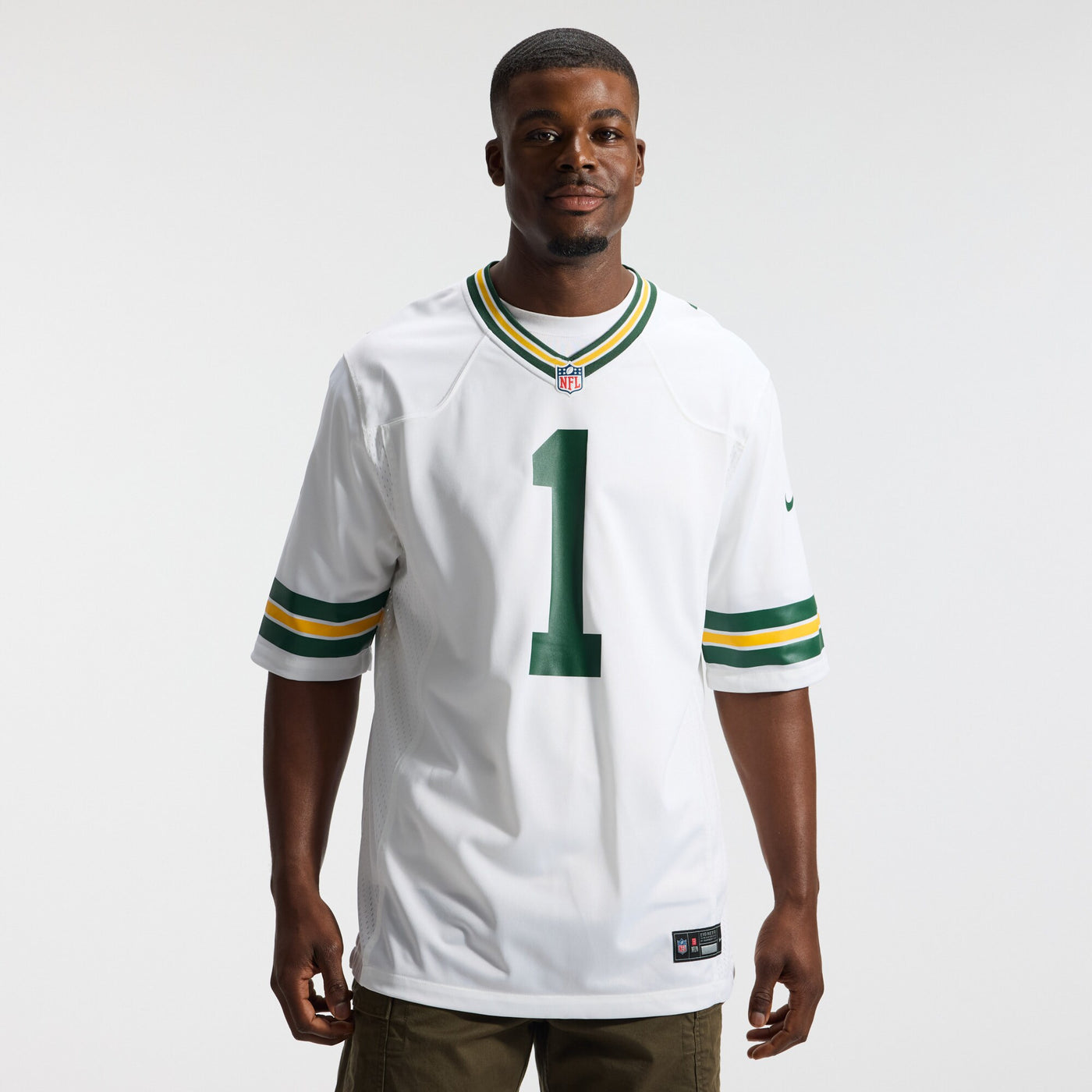 Green Bay Packers Micah Parsons Nike White Game Player Jersey