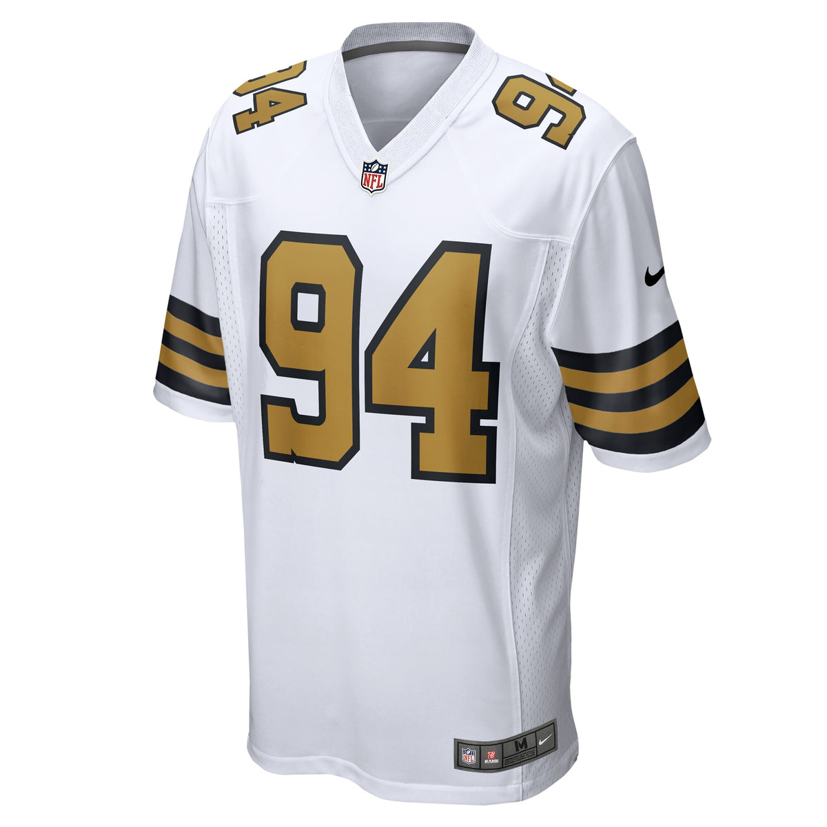 New Orleans Saints Cameron Jordan White Alternate Game Jersey