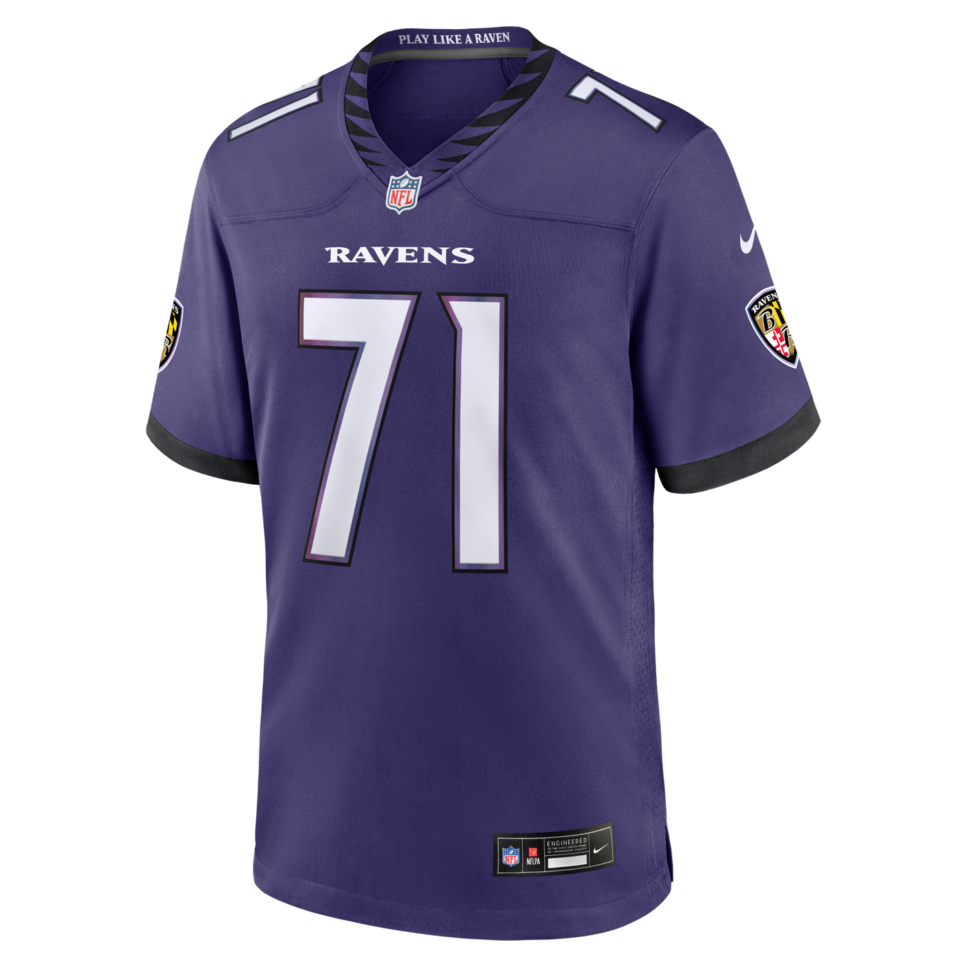 Baltimore Ravens Olaivavega Ioane Nike Purple 2026 NFL Draft First Round Pick No. 14 Team Game Jersey