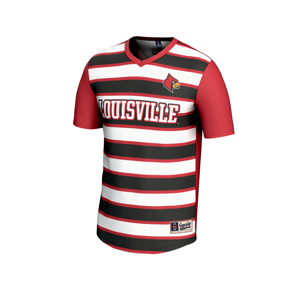 Louisville Cardinals GameDay Greats Soccer NIL Pick-A-Player Fashion Jersey - Red