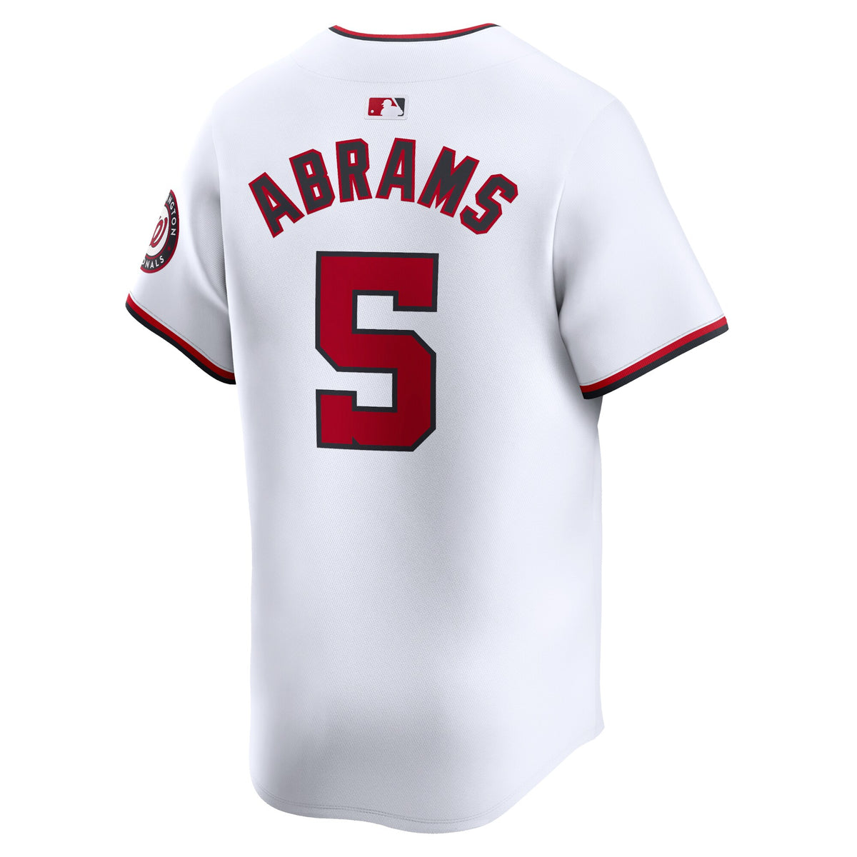 Washington Nationals CJ Abrams White Home Limited Player Jersey