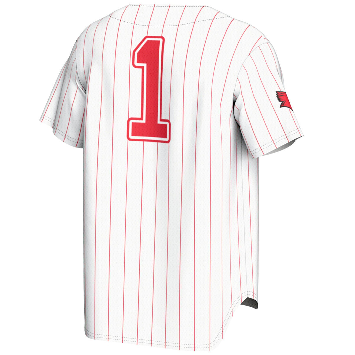 #1 Illinois State Redbirds GameDay Greats Lightweight Baseball Jersey - White