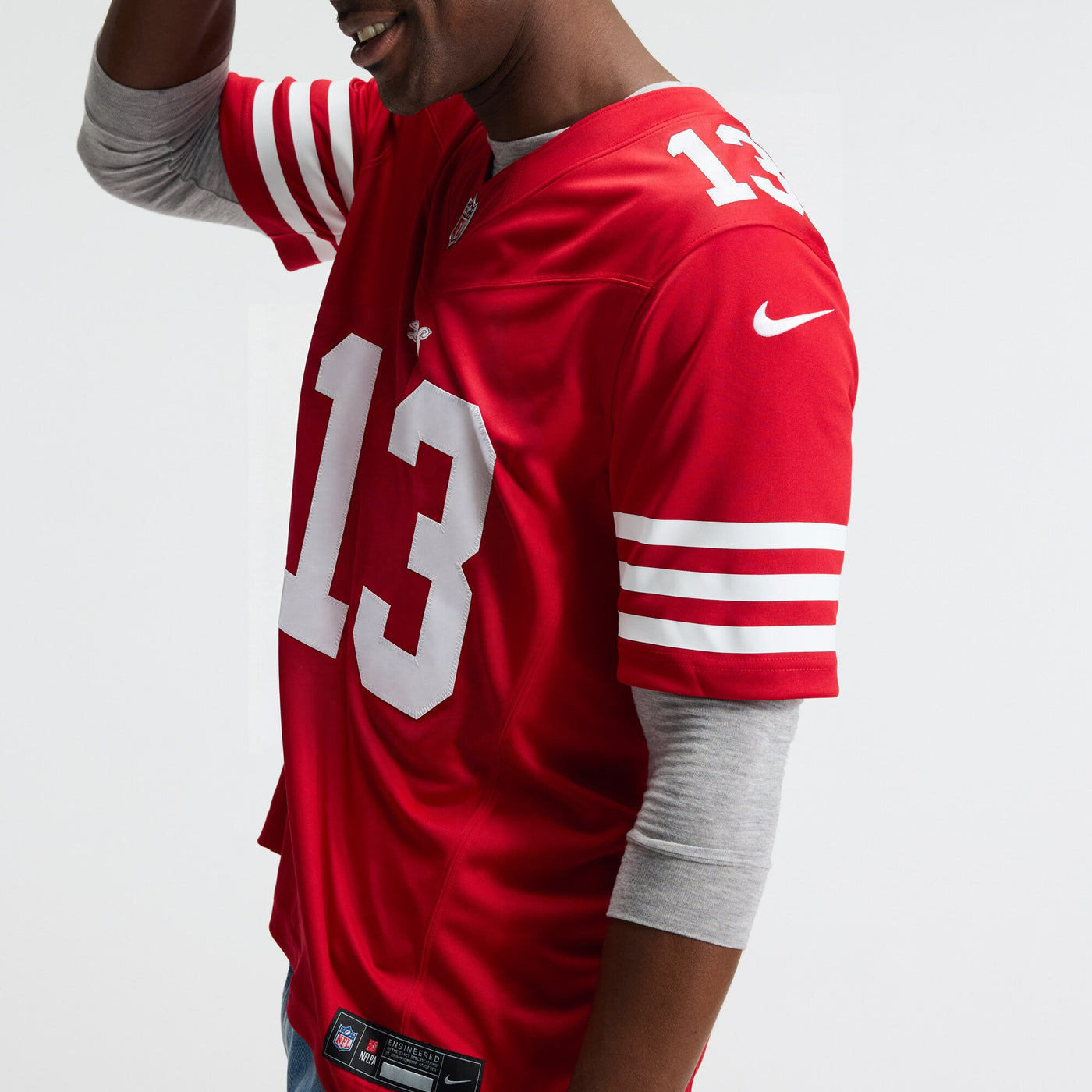 San Francisco 49ers Brock Purdy Nike Scarlet Team Vapor F.U.S.E. Stitched Limited Jersey