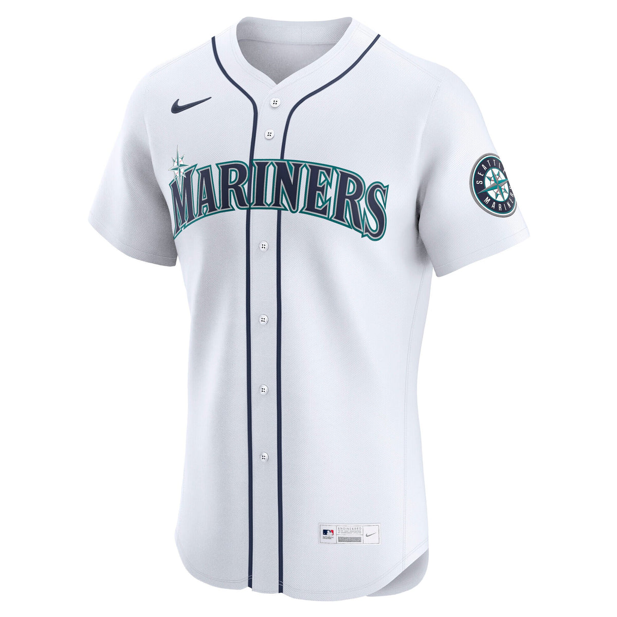 Seattle Mariners Julio Rodríguez White Home Elite Jersey