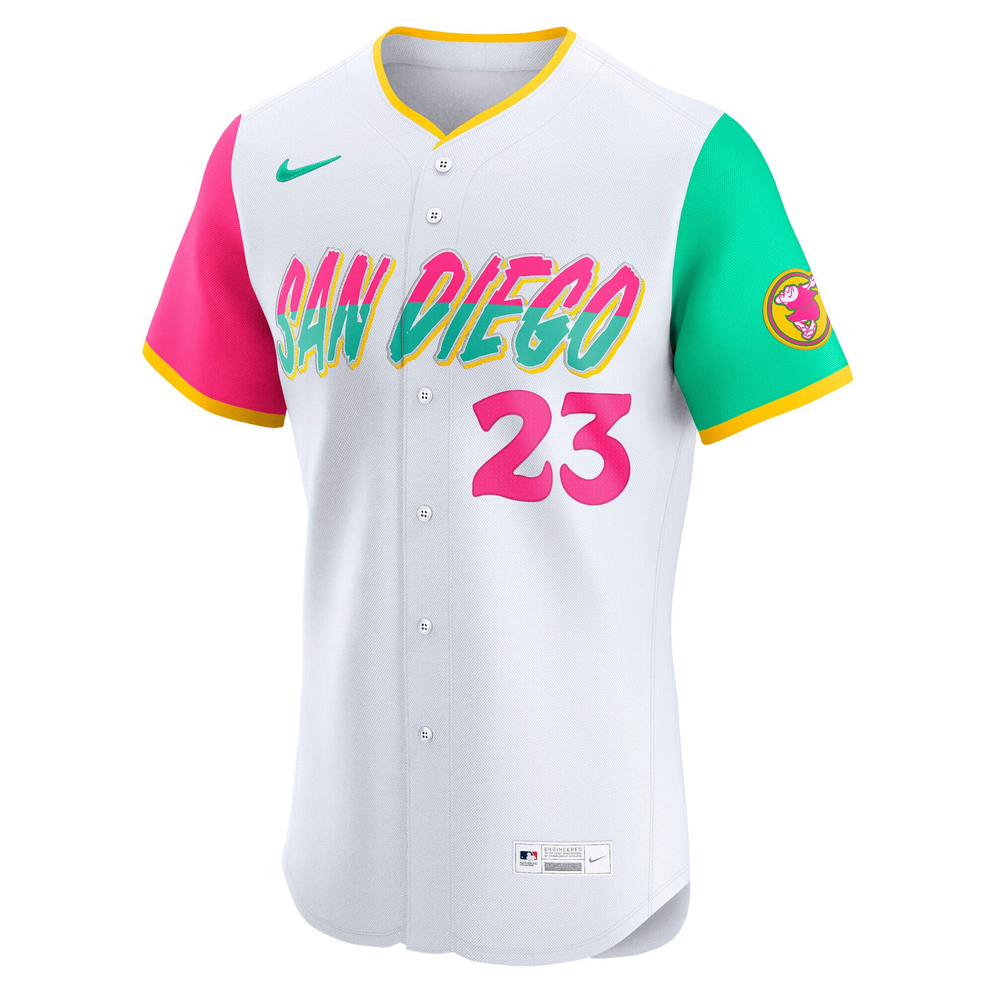San Diego Padres Fernando Tatis Jr. Nike White City Connect Elite Jersey
