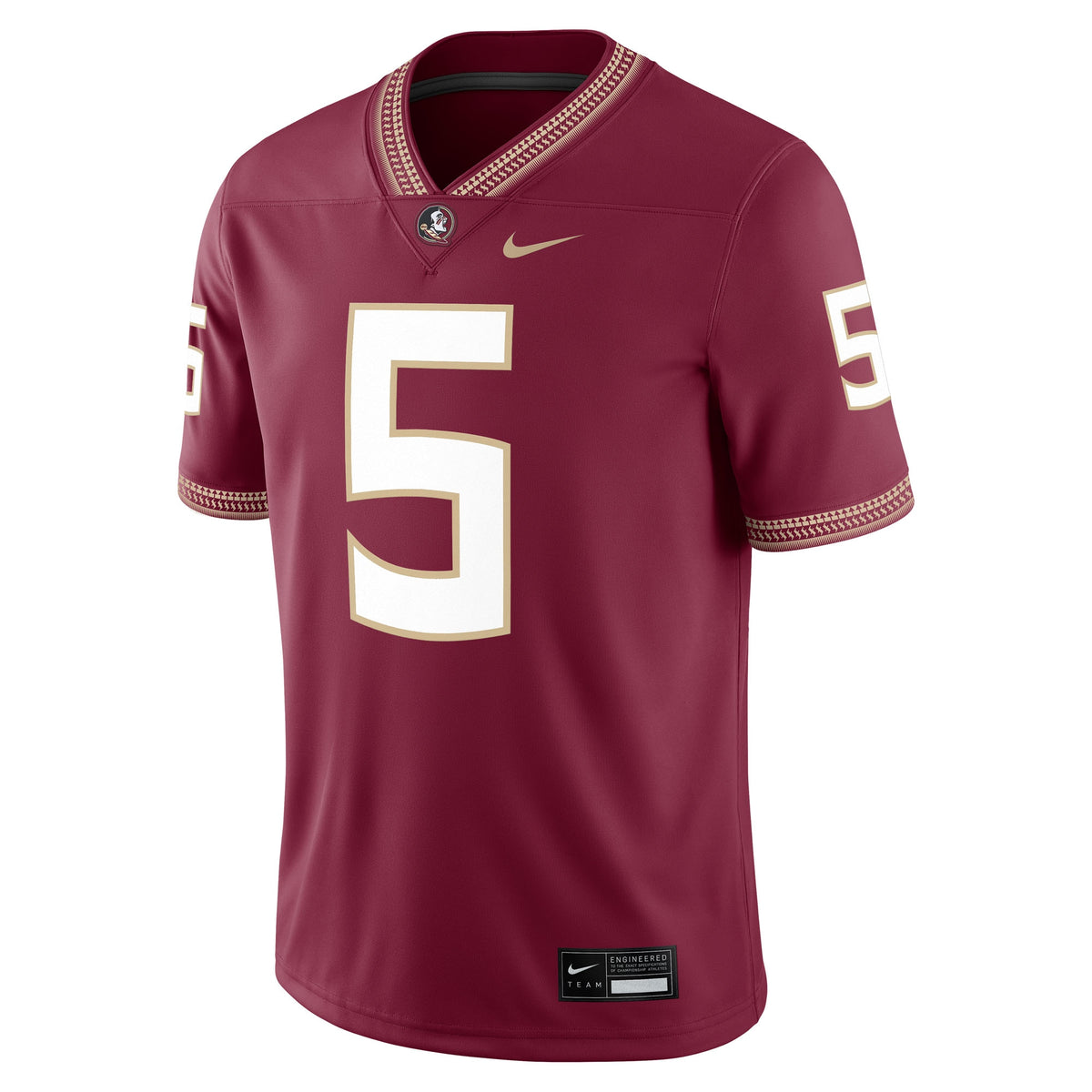 Jared Verse Florida State Seminoles Player Game Jersey - Garnet