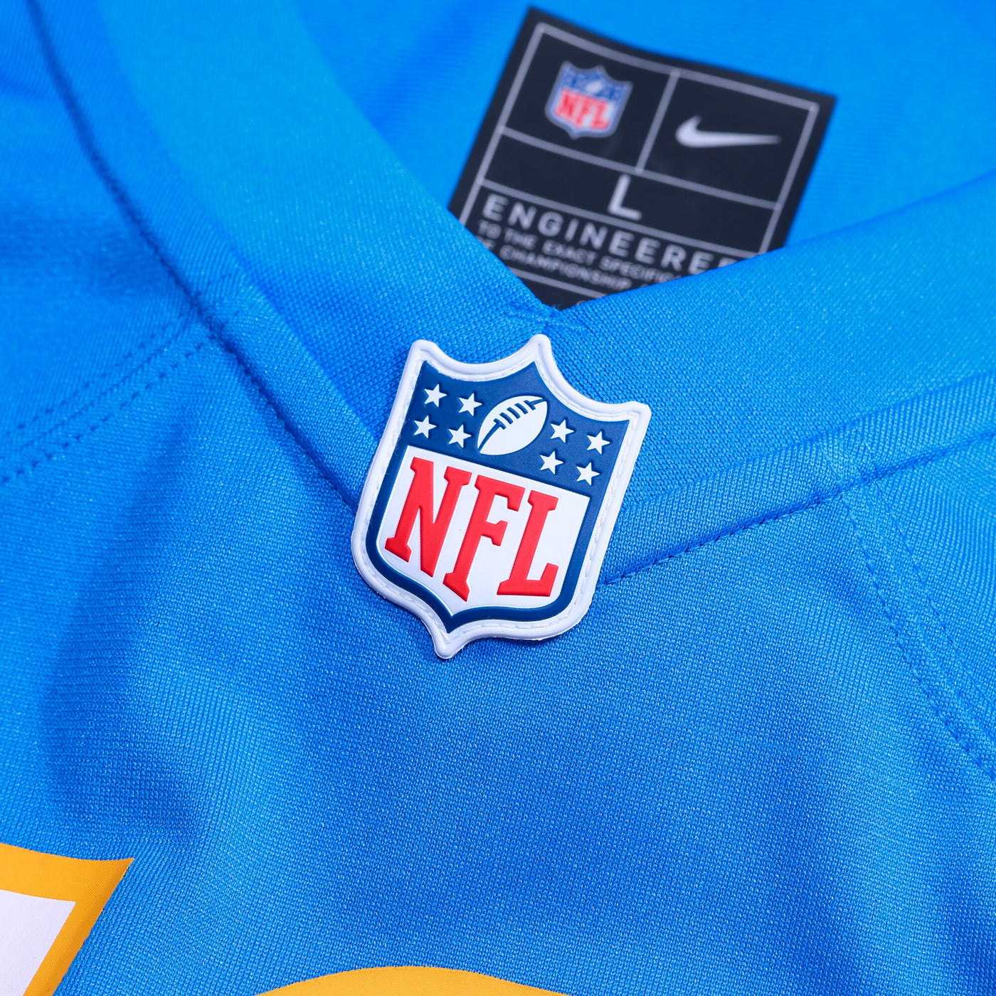 Los Angeles Chargers Akheem Mesidor Nike Powder Blue 2026 NFL Draft First Round Pick No. 22 Team Game Jersey
