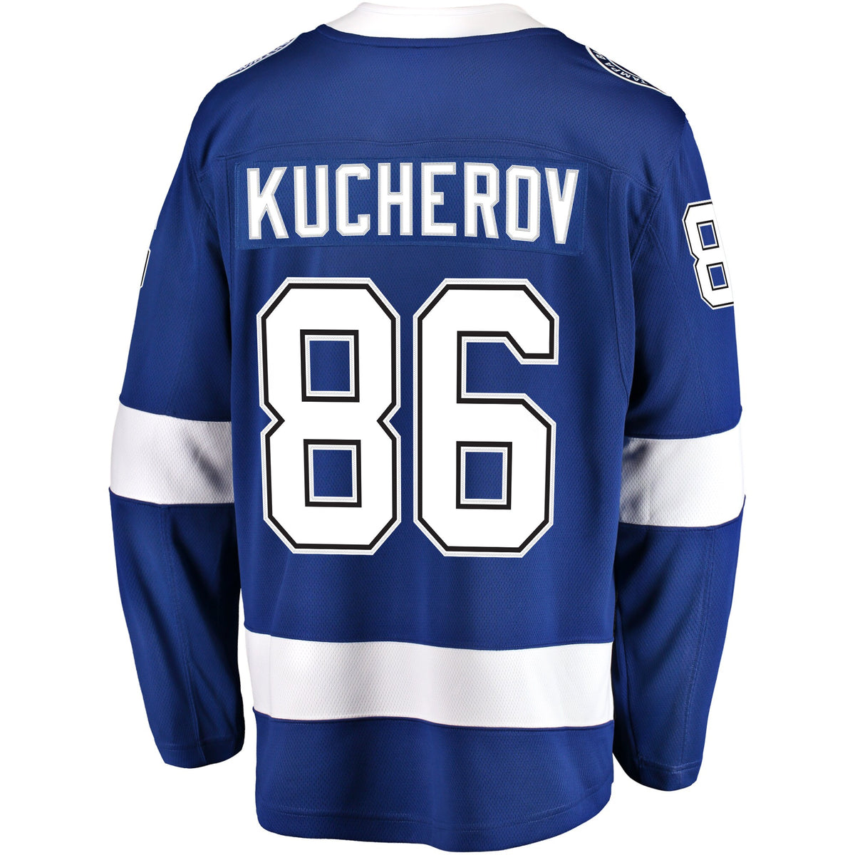 Tampa Bay Lightning Nikita Kucherov Fanatics Blue Breakaway Jersey