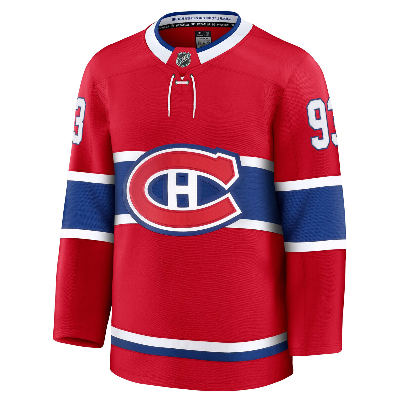 Montreal Canadiens Ivan Demidov Fanatics Red Home Premium Jersey
