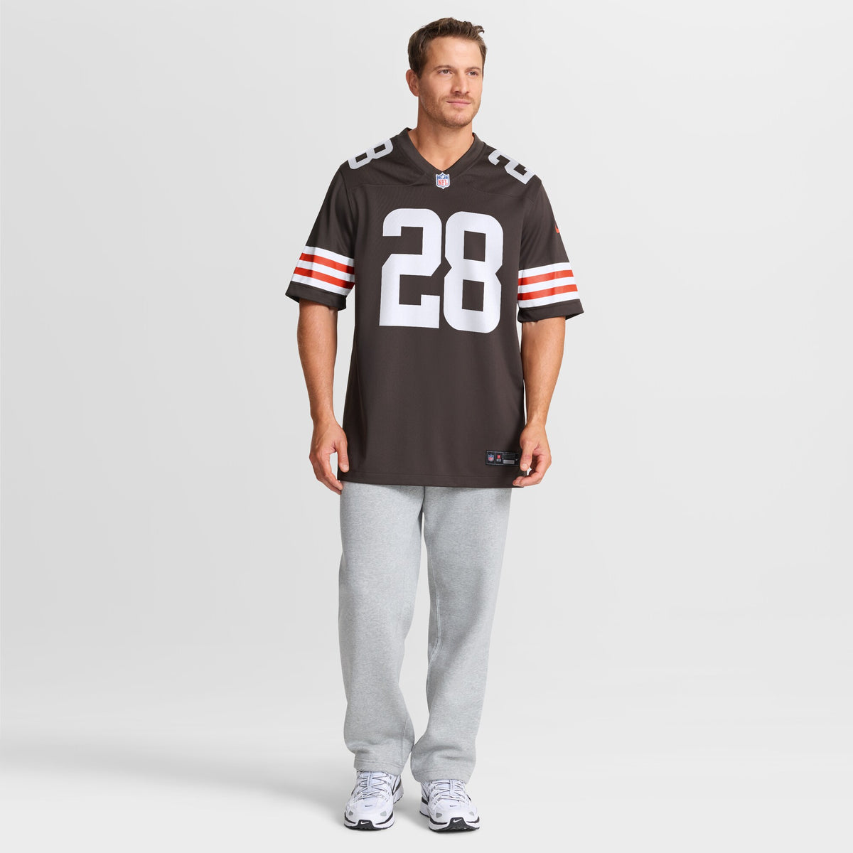 Cleveland Browns Tre Avery Brown Team Game Jersey