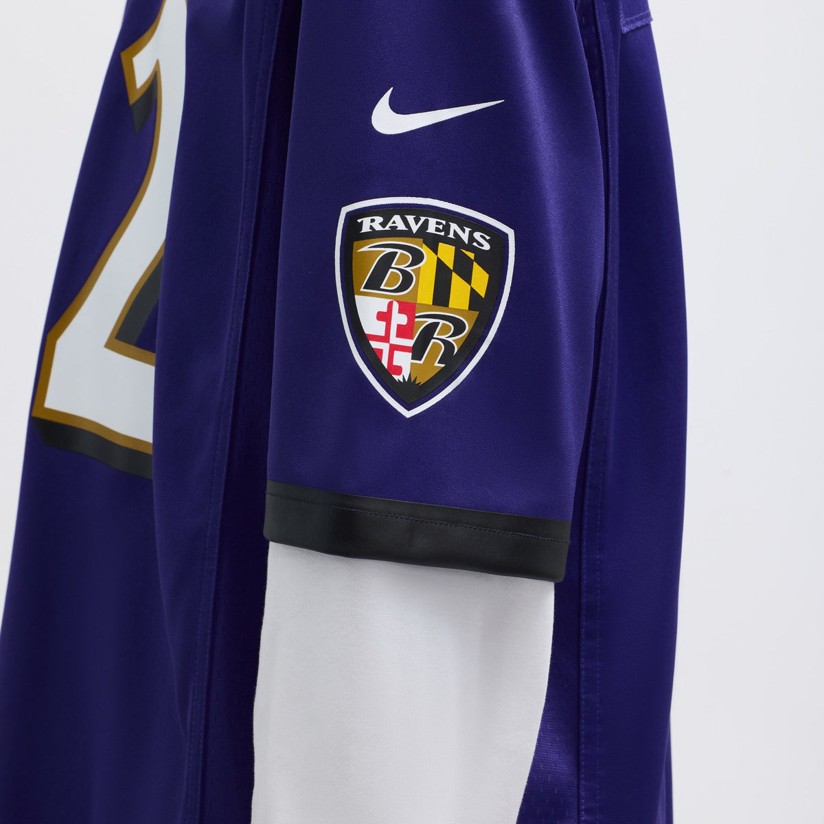 Baltimore Ravens Derrick Henry Purple Game Player Jersey