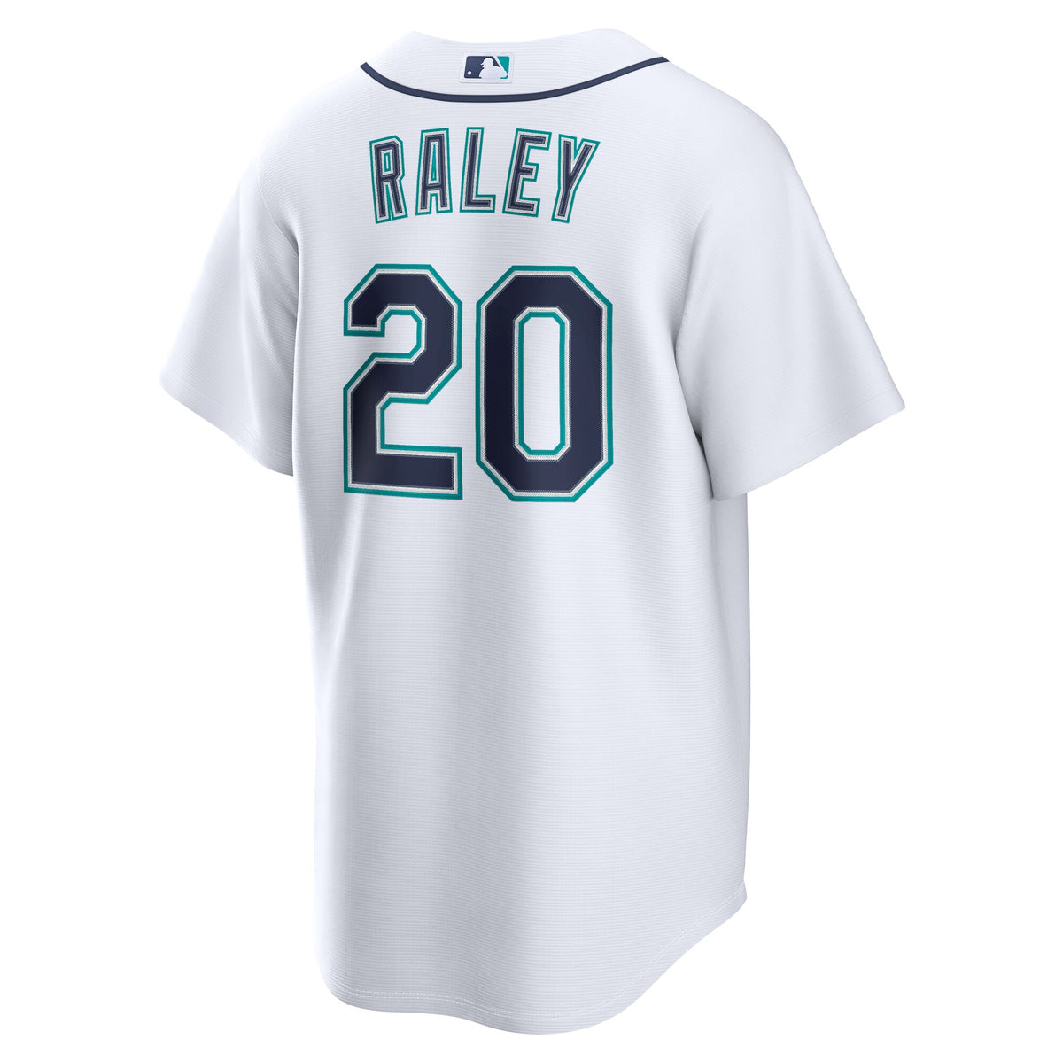 Seattle Mariners Luke Raley White Home Replica Jersey