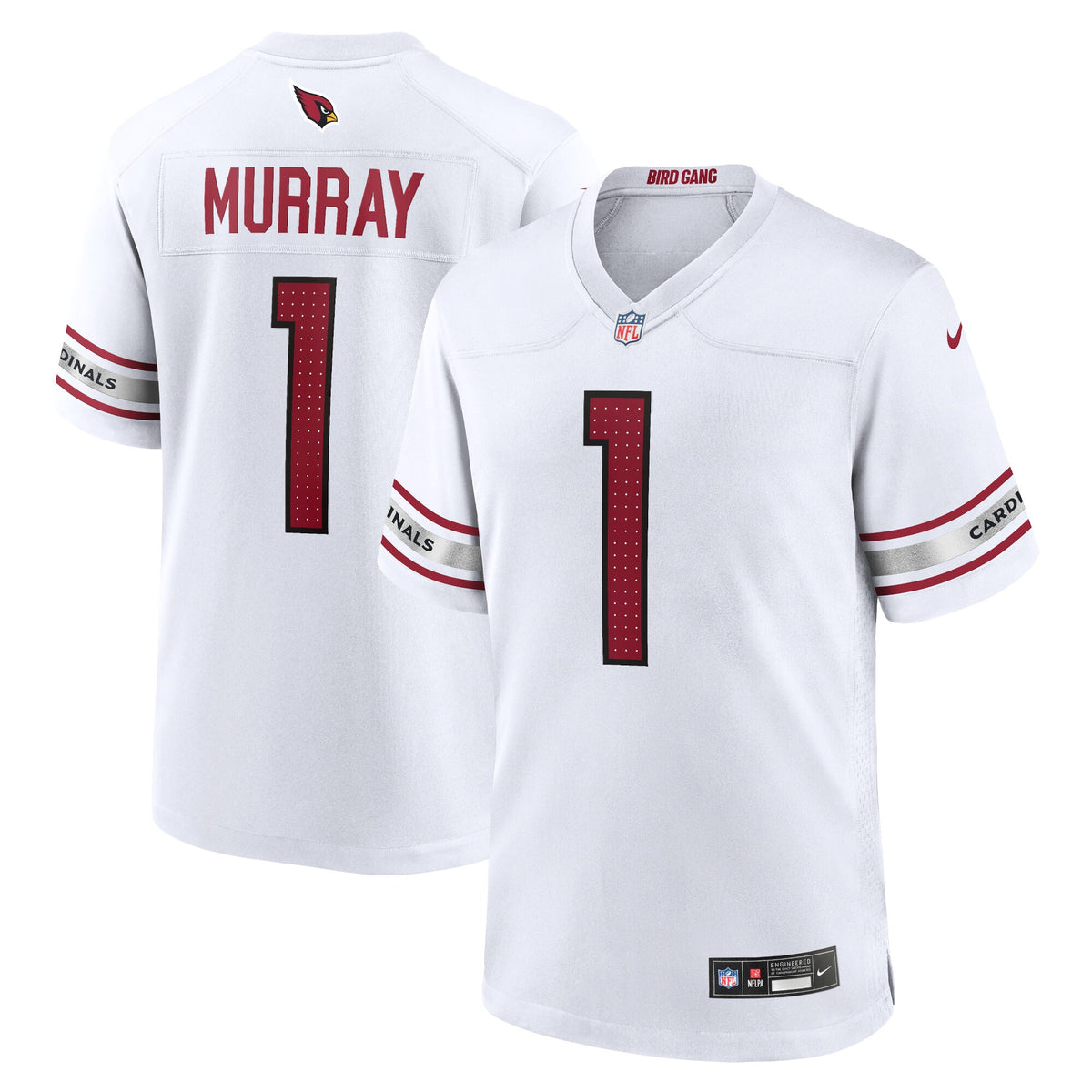 Arizona Cardinals Kyler Murray White Game Player Jersey